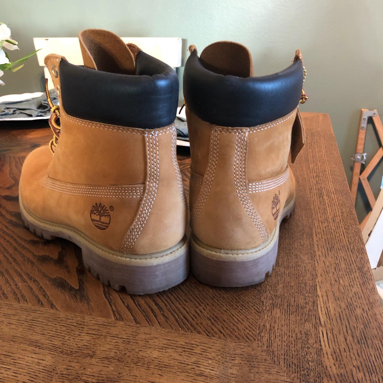 Timberland Men's Tan and Black Boots (3)