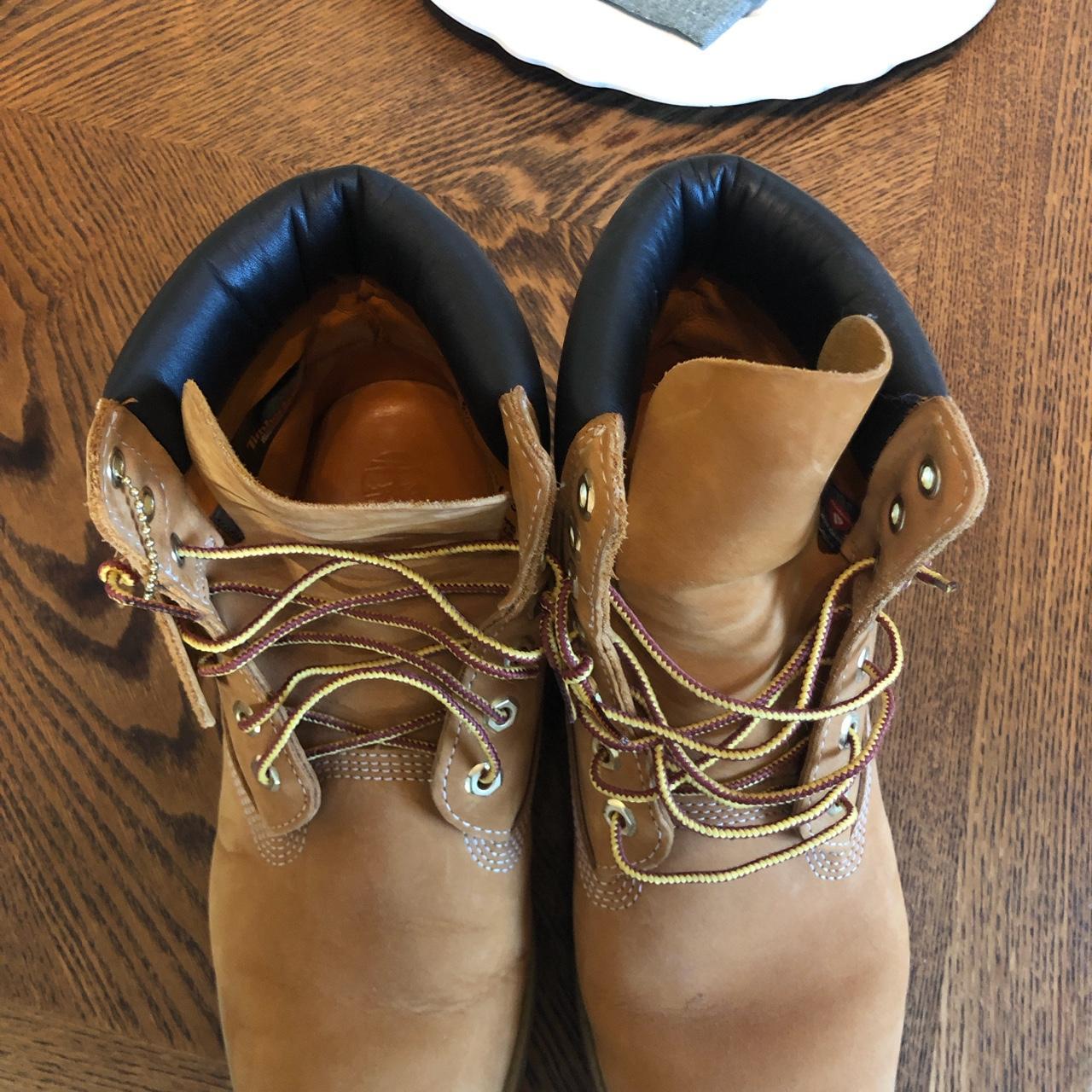 Timberland Men's Tan and Black Boots (4)