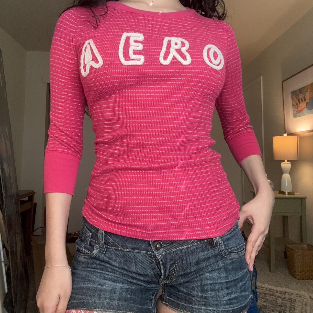 Aeropostale Women's Shirt Pink M – Super cute y2k old