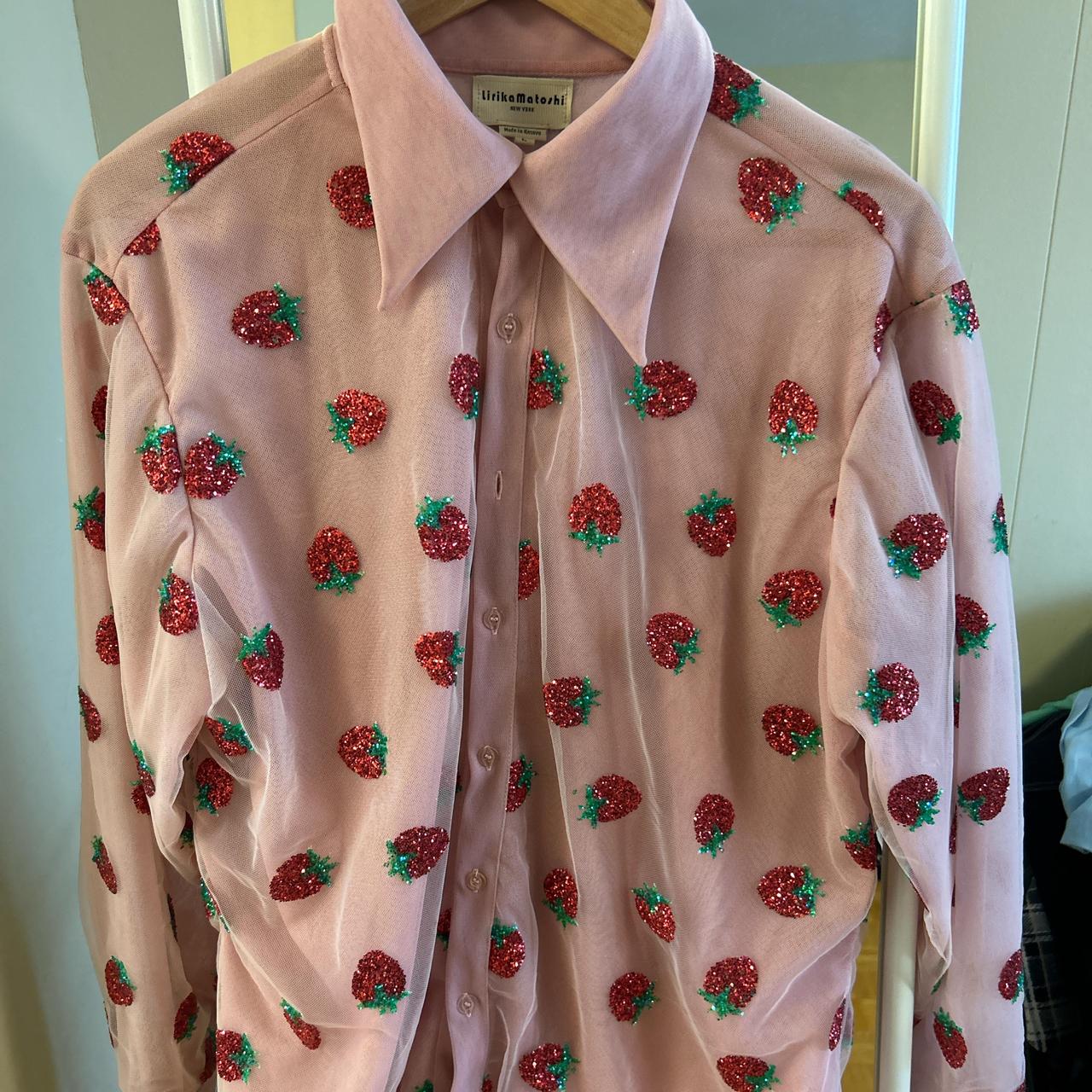 Lirika Matoshi outlet Strawberry Shirt