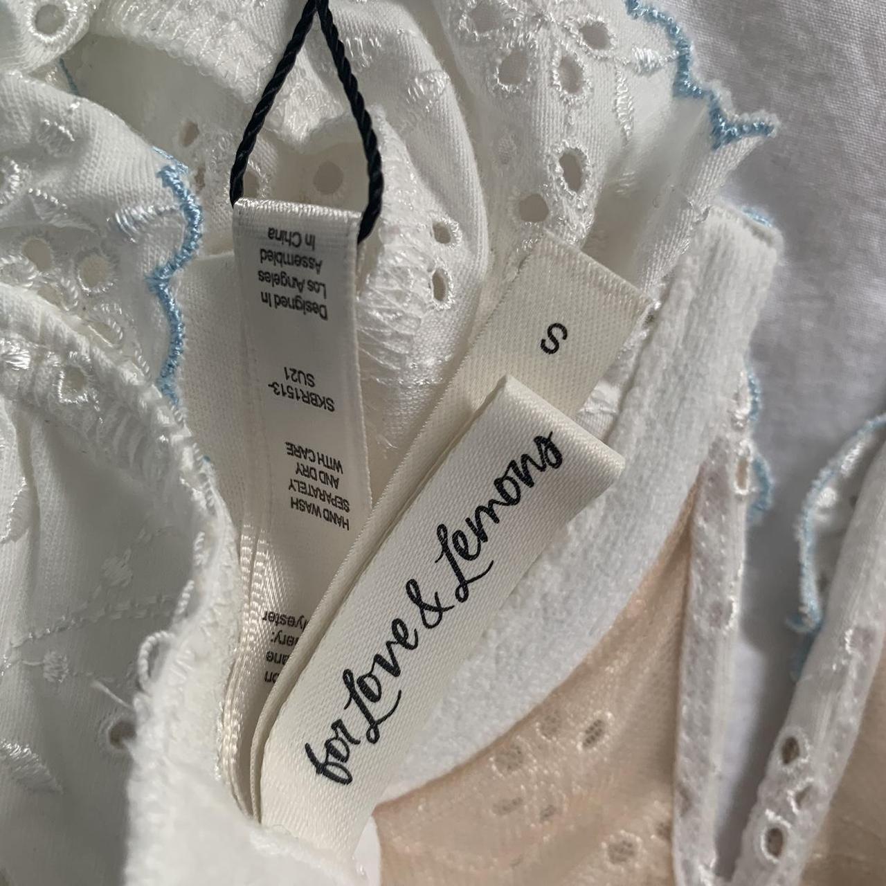 Bnwt for love and lemons x victoria s secret swirl depop