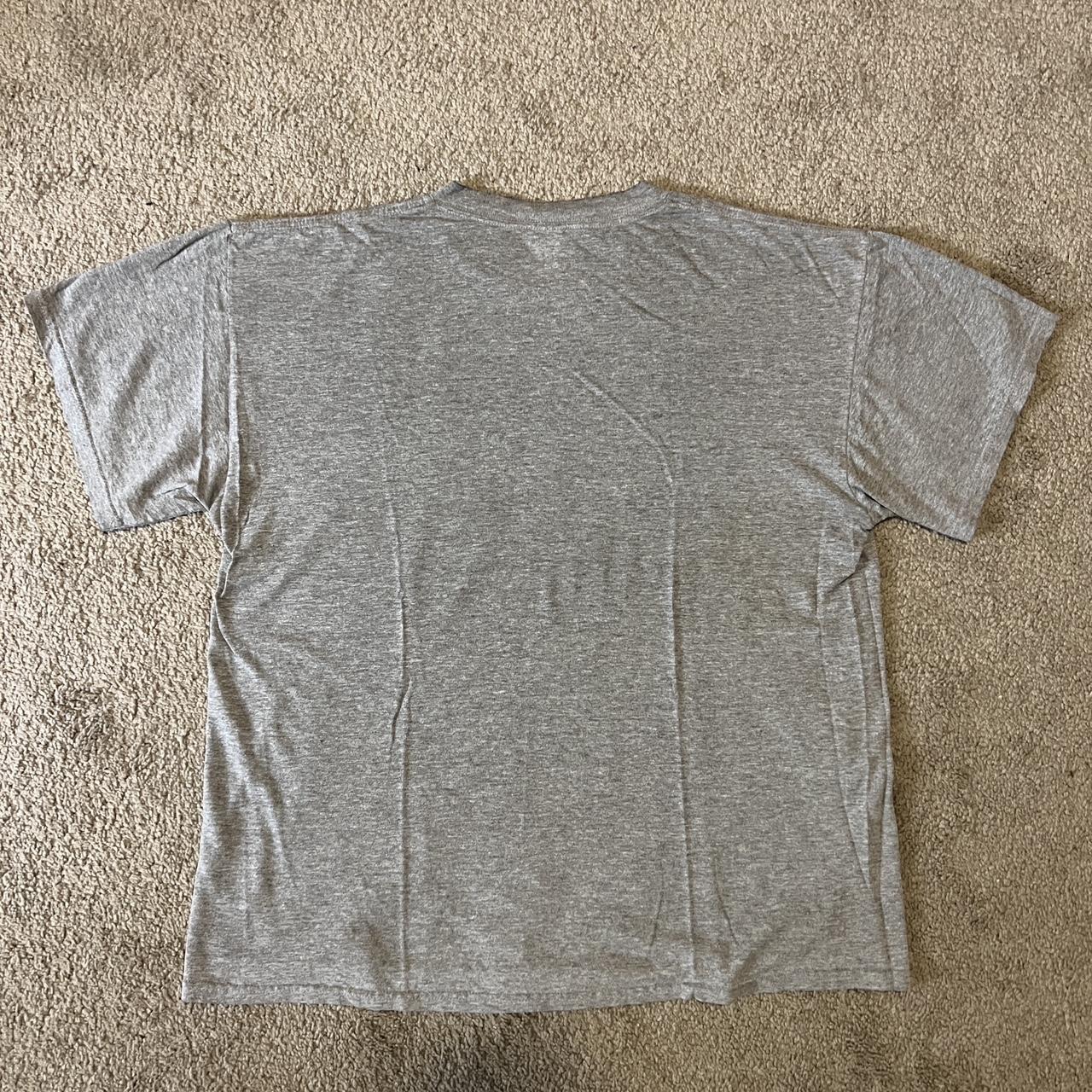 Men's Grey and Silver T-shirt | Depop