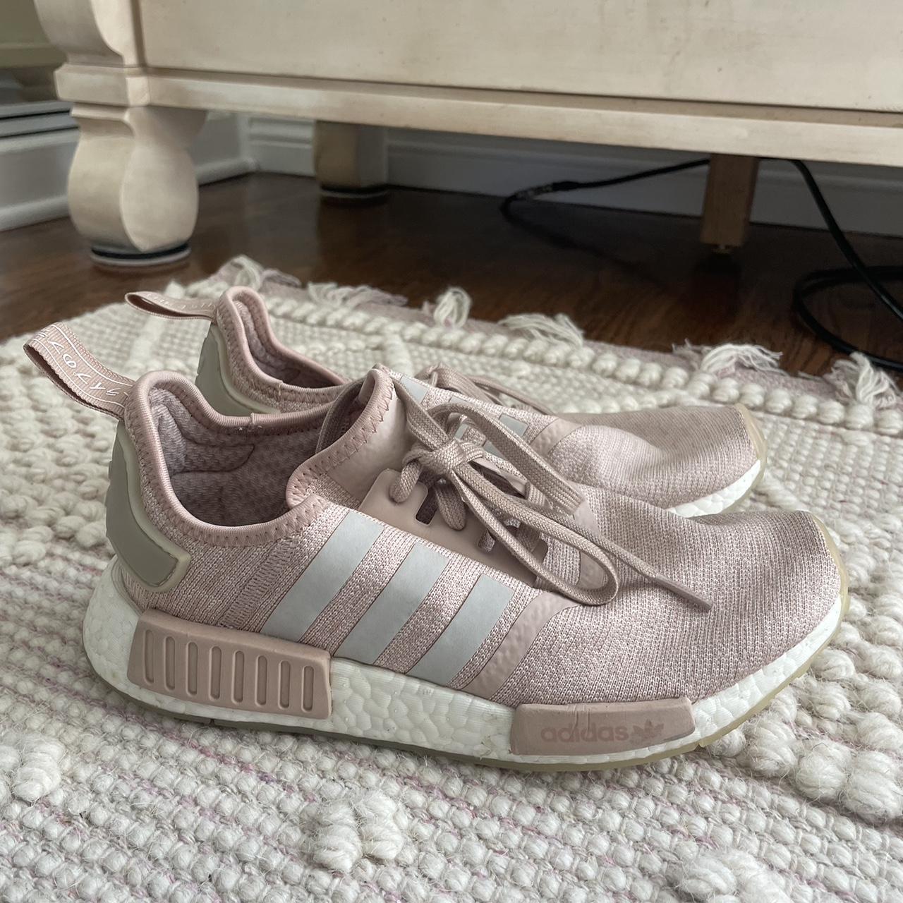 GREAT condition. Pink Adidas NMD sneakers. Super. Depop