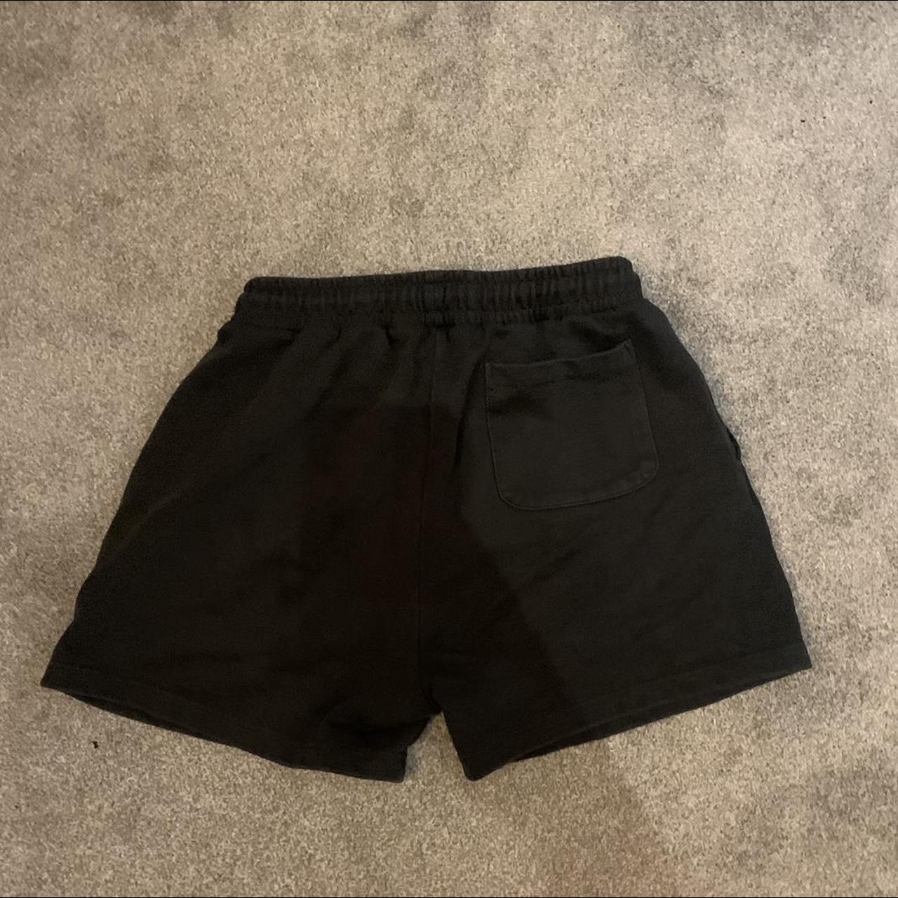 Dark Grey Broken Planet Market Shorts Worn busy... - Depop