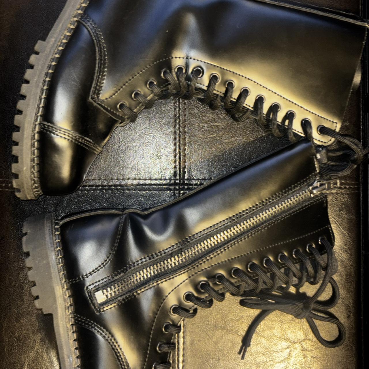 Demonia Women's Combat Boots - Black - US 7 – Bla… - image 6