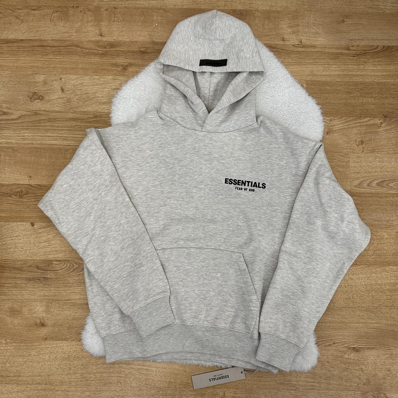 Women's Grey and Black Hoodie | Depop