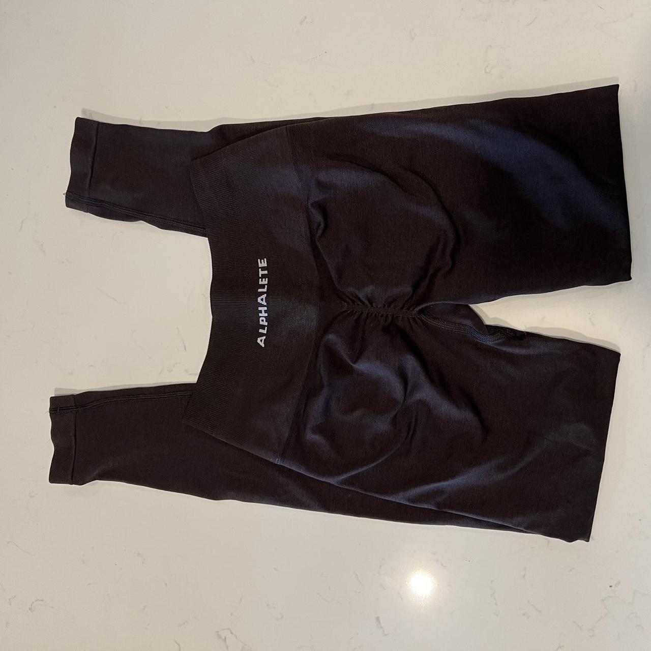 Alphalete Amplify Leggings in chocolate New with no... Depop