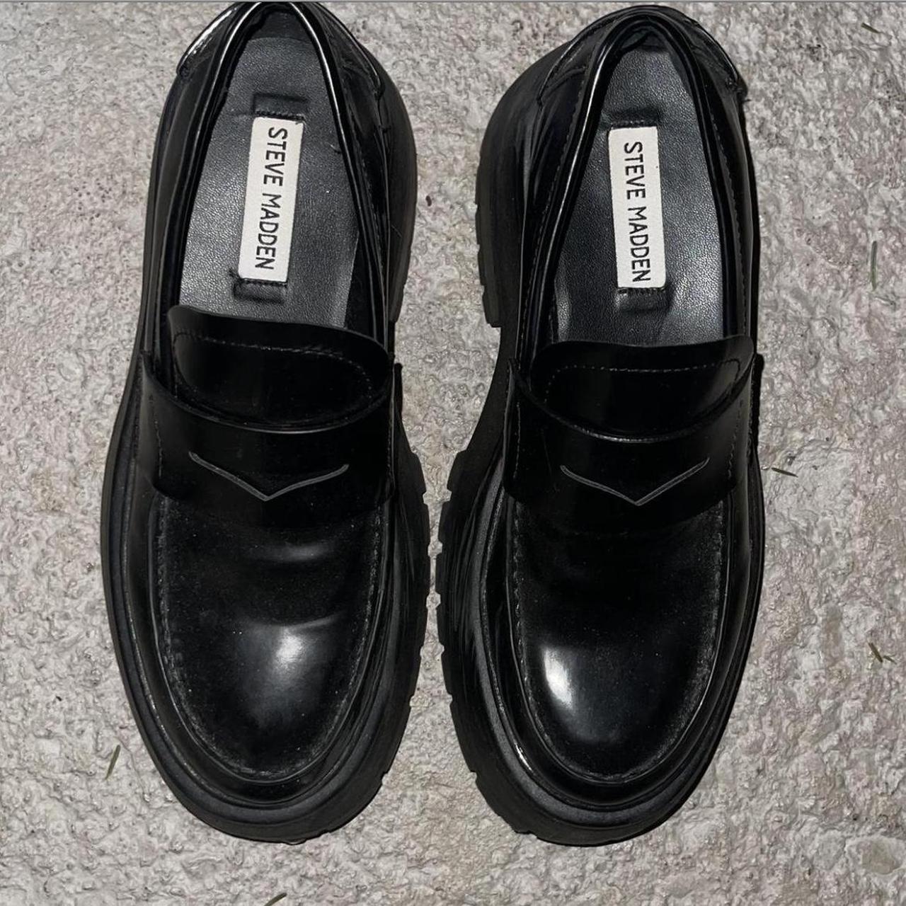 steve madden chunky loafers