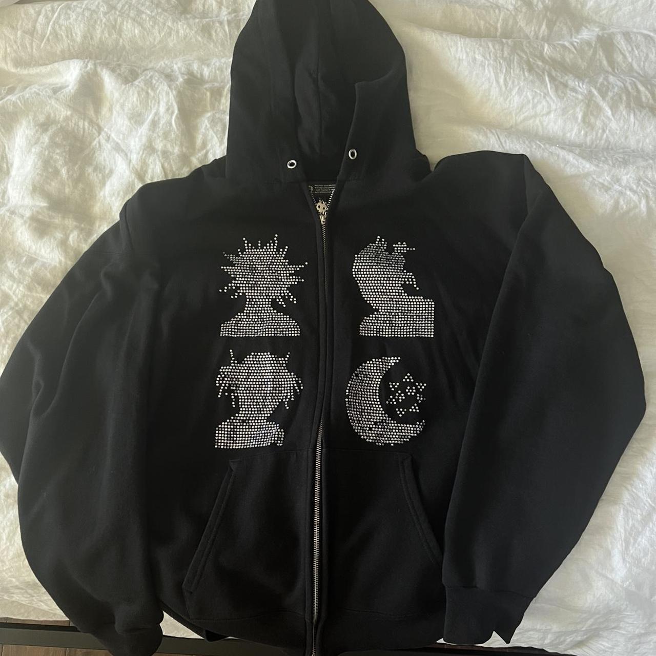 Ranger Cartel Zip up Hoodie , black , size large , worn