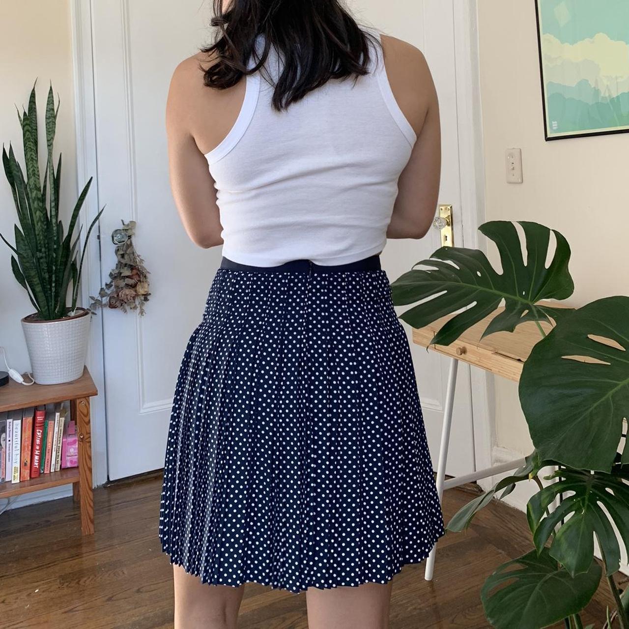 J crew clearance polka dot skirt