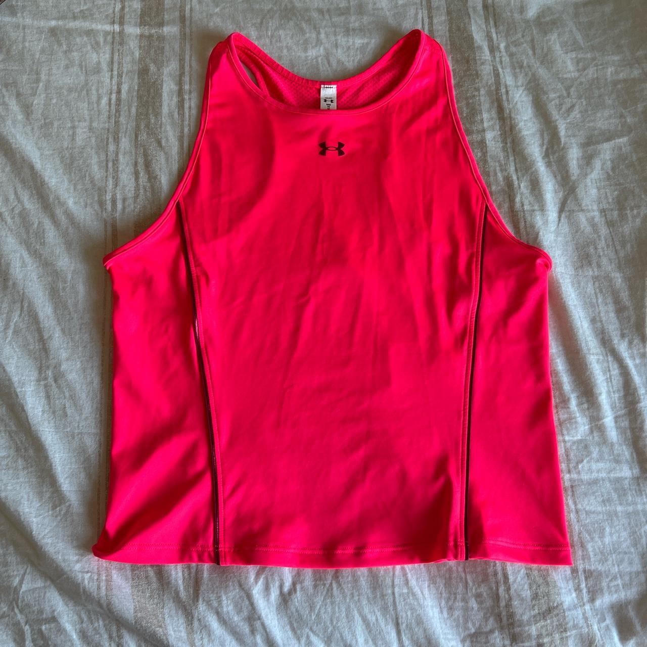 Under Armour Women's Pink Shirt | Depop