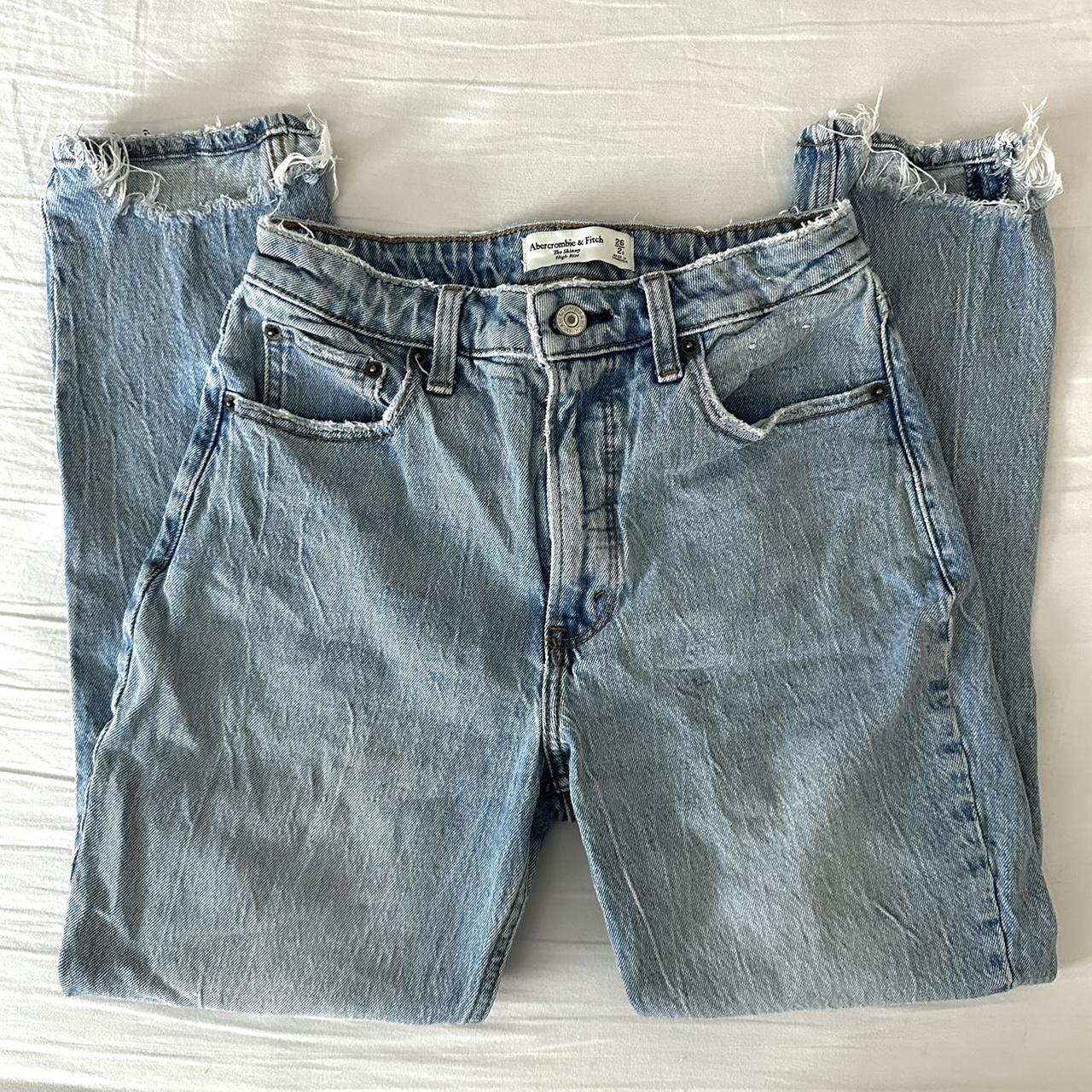 Abercrombie and Fitch Curve Love Jeans 👖 The Skinny... - Depop