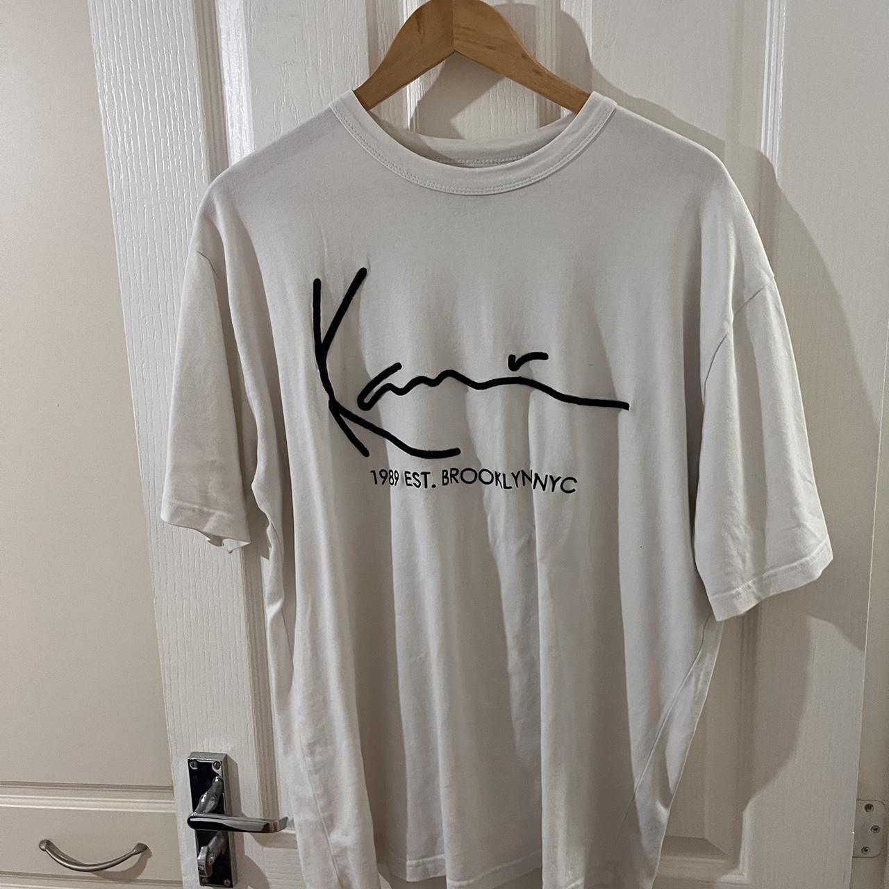 Karl kani best sale white t shirt