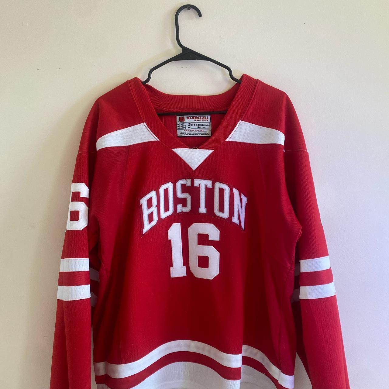 Vintage, Shirts, Vintage 99s Boston University Terriers White Home Hockey  Jersey Mens Small