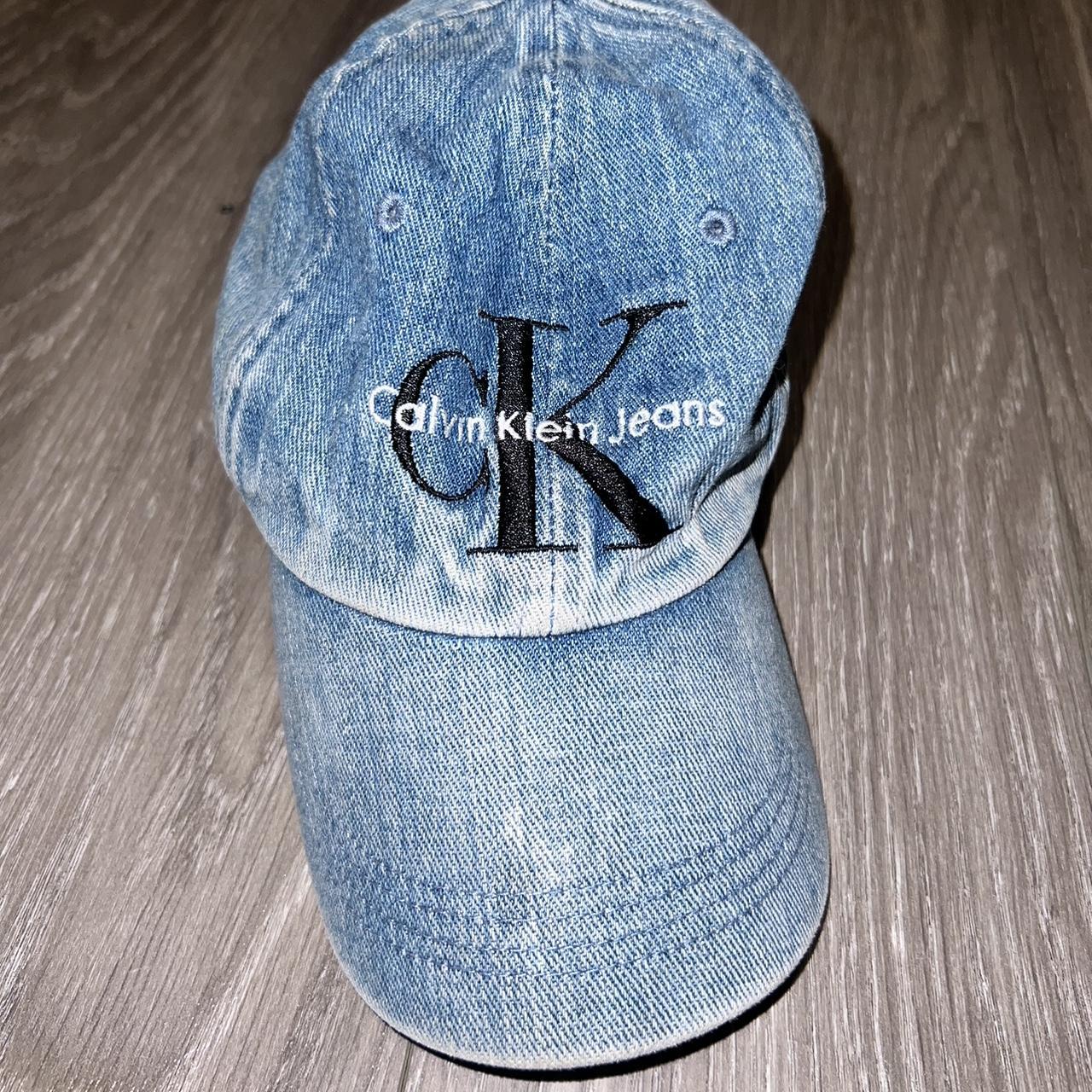 Vintage denim Calvin Klein jeans hat