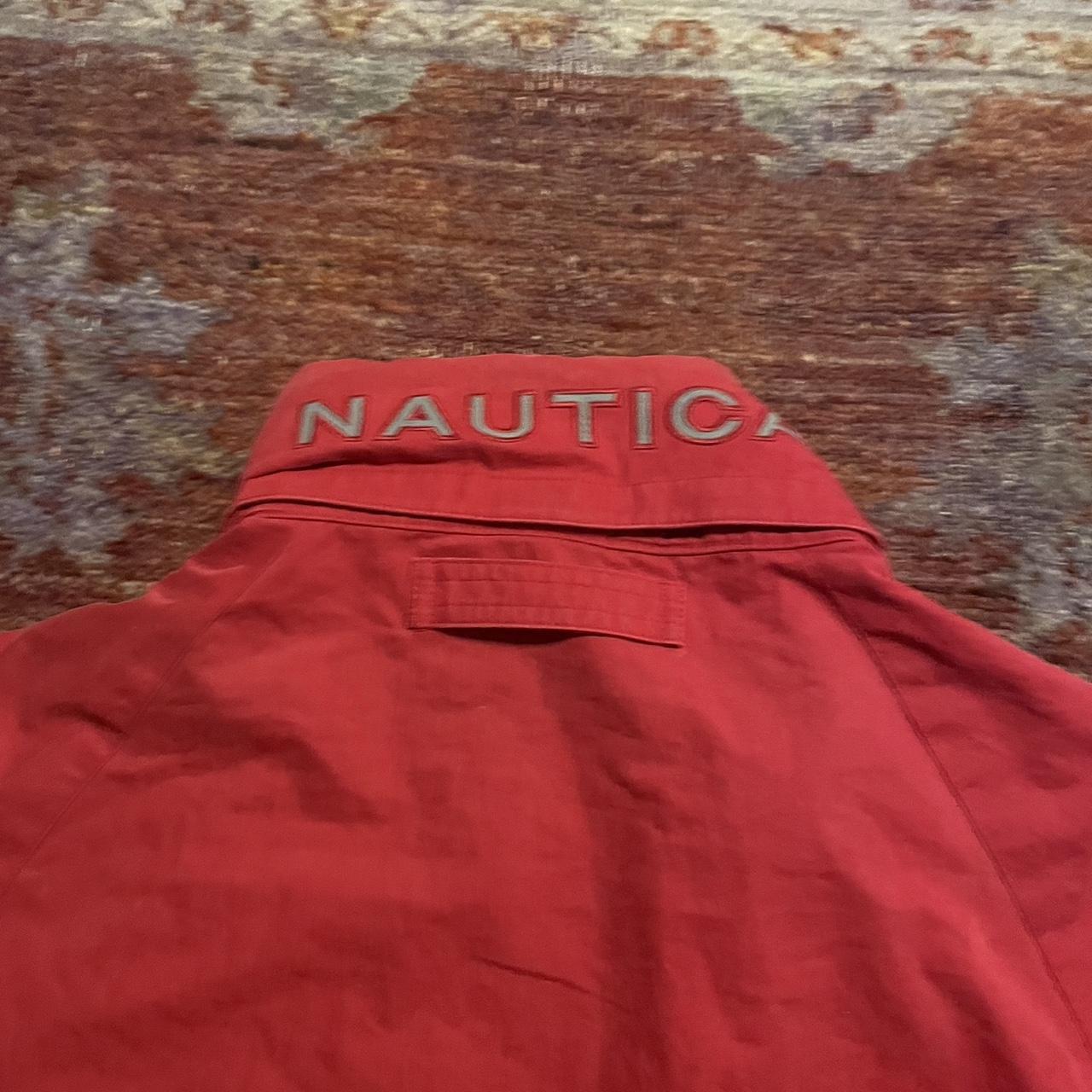 Nautica Men's Red and Navy Jacket (4)