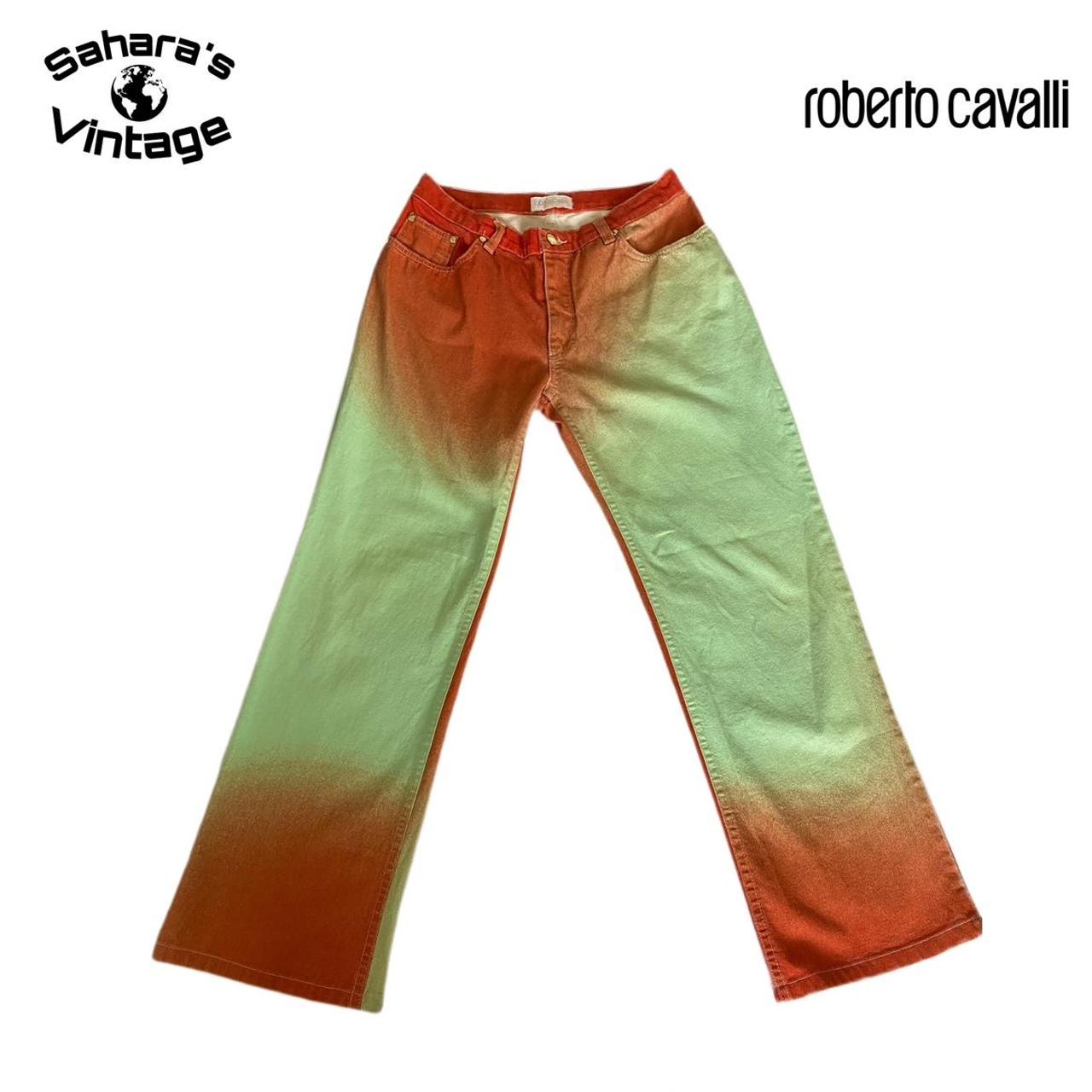 Roberto Cavalli Women's Multi Jeans | Depop