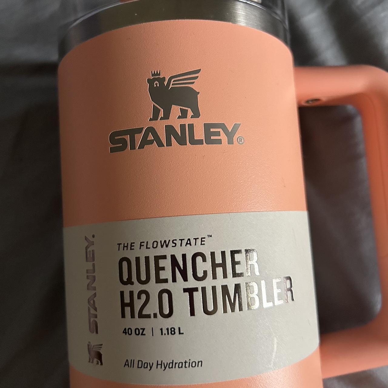 Brand new orange/coral Stanley cup 40 oz - Depop