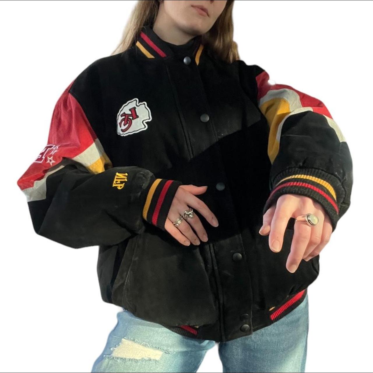 kansas city chiefs leather jacket