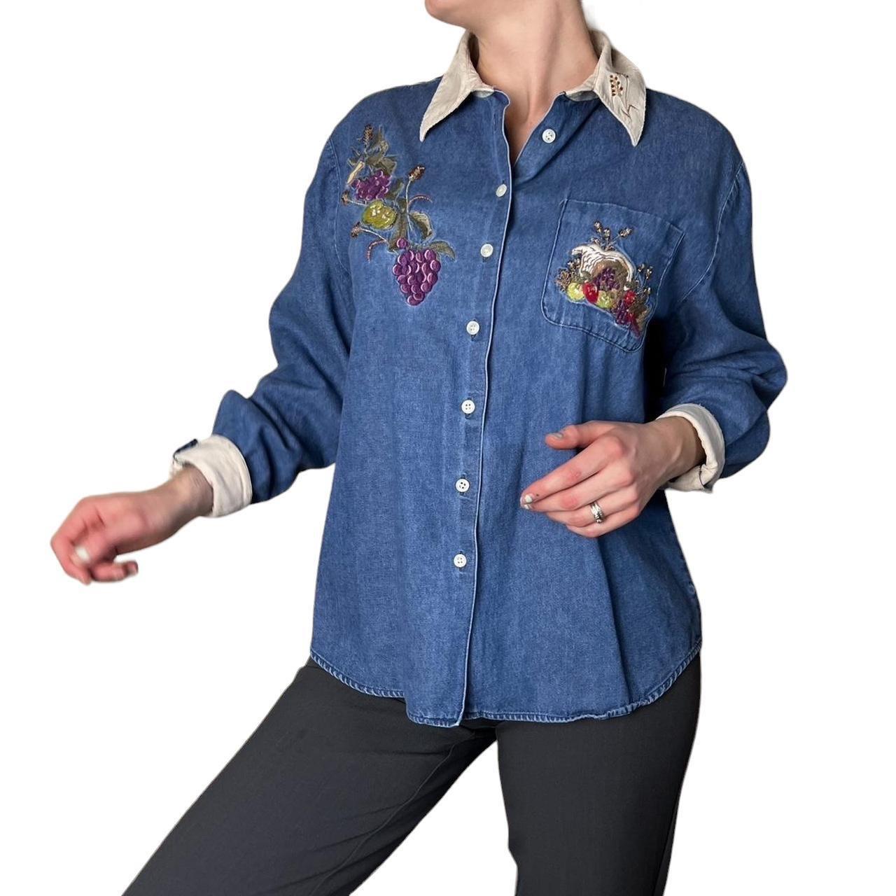 Denim, Karen Scott button up shirt jacket