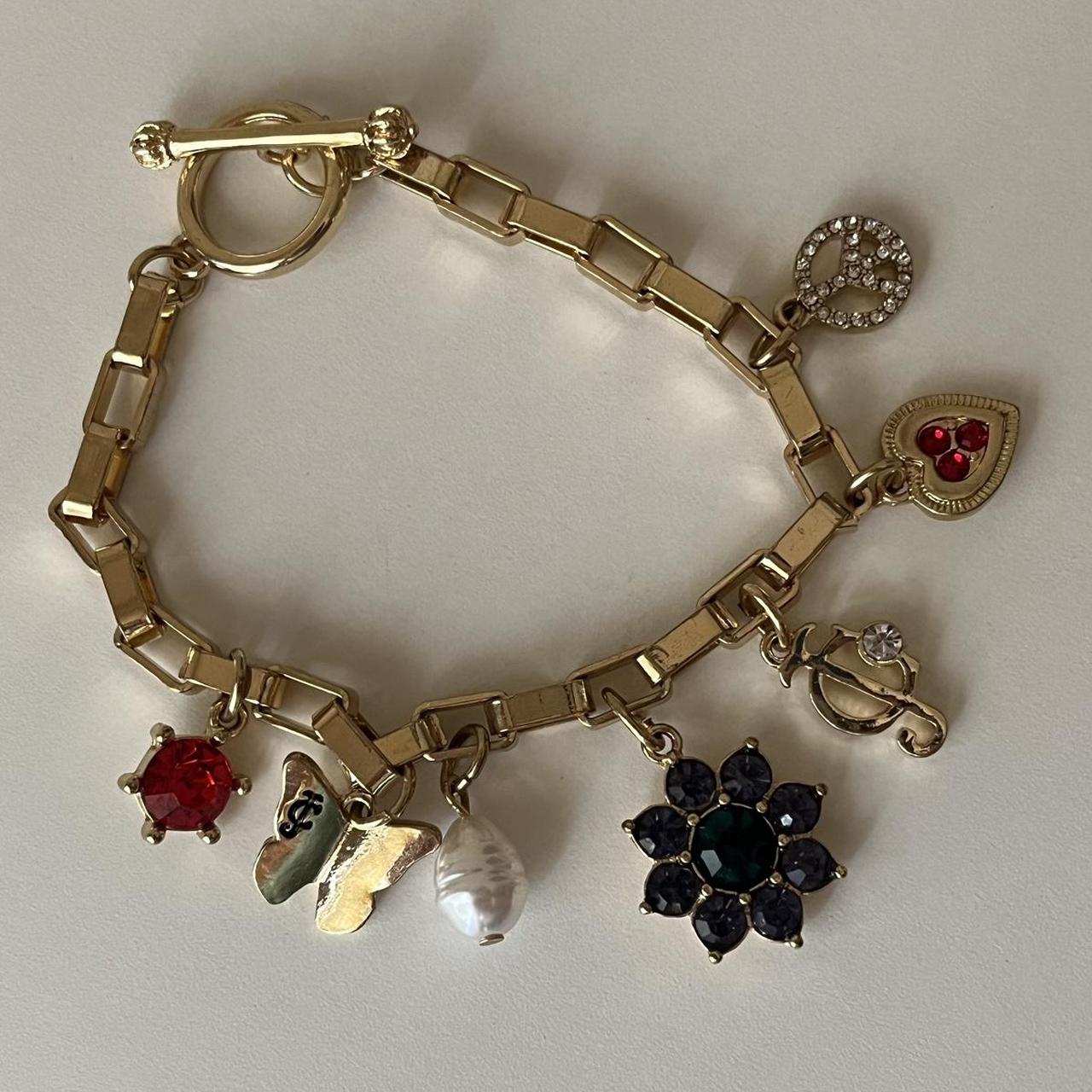 Juicy Couture charm bracelet!! 🦋 ️ No PayPal... - Depop