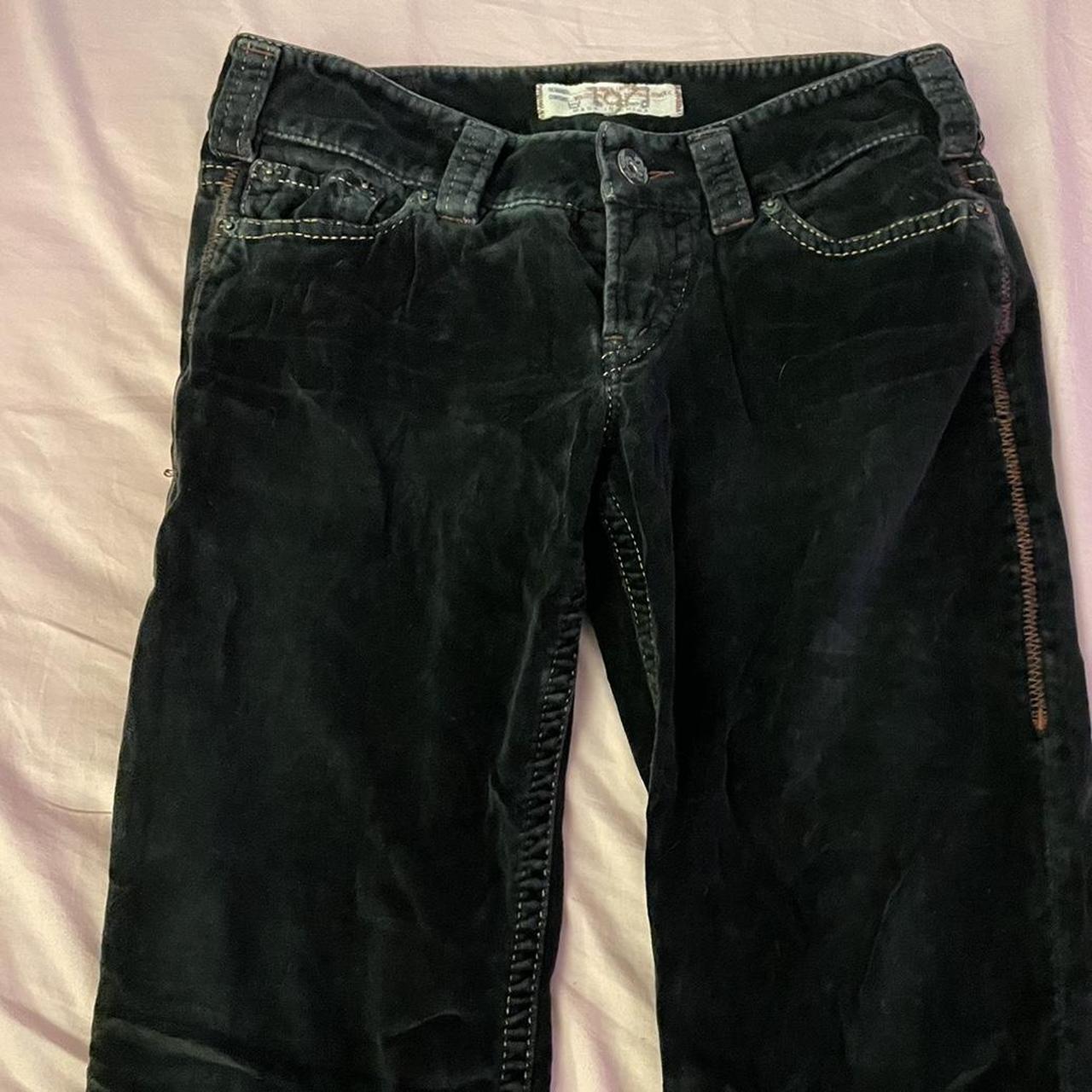 1921 black jeans. low waisted, 29 inch waist, 30... Depop