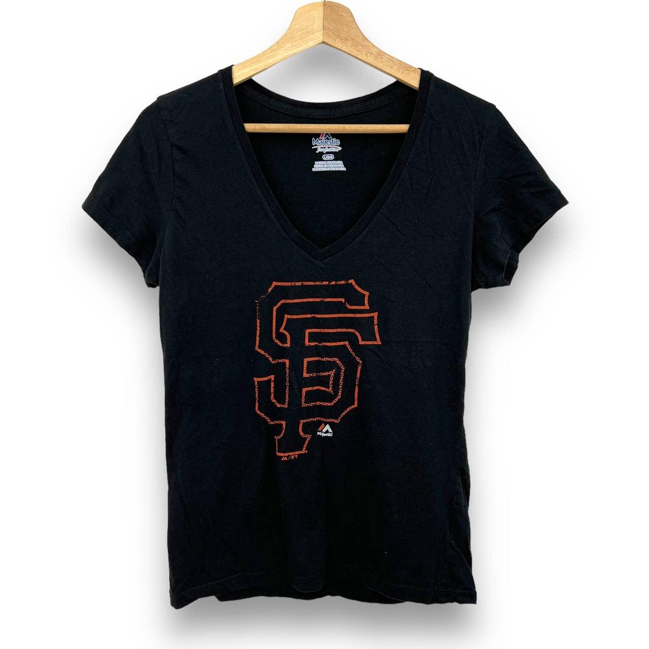 San francisco giants baseball majestic t shirt in - Depop