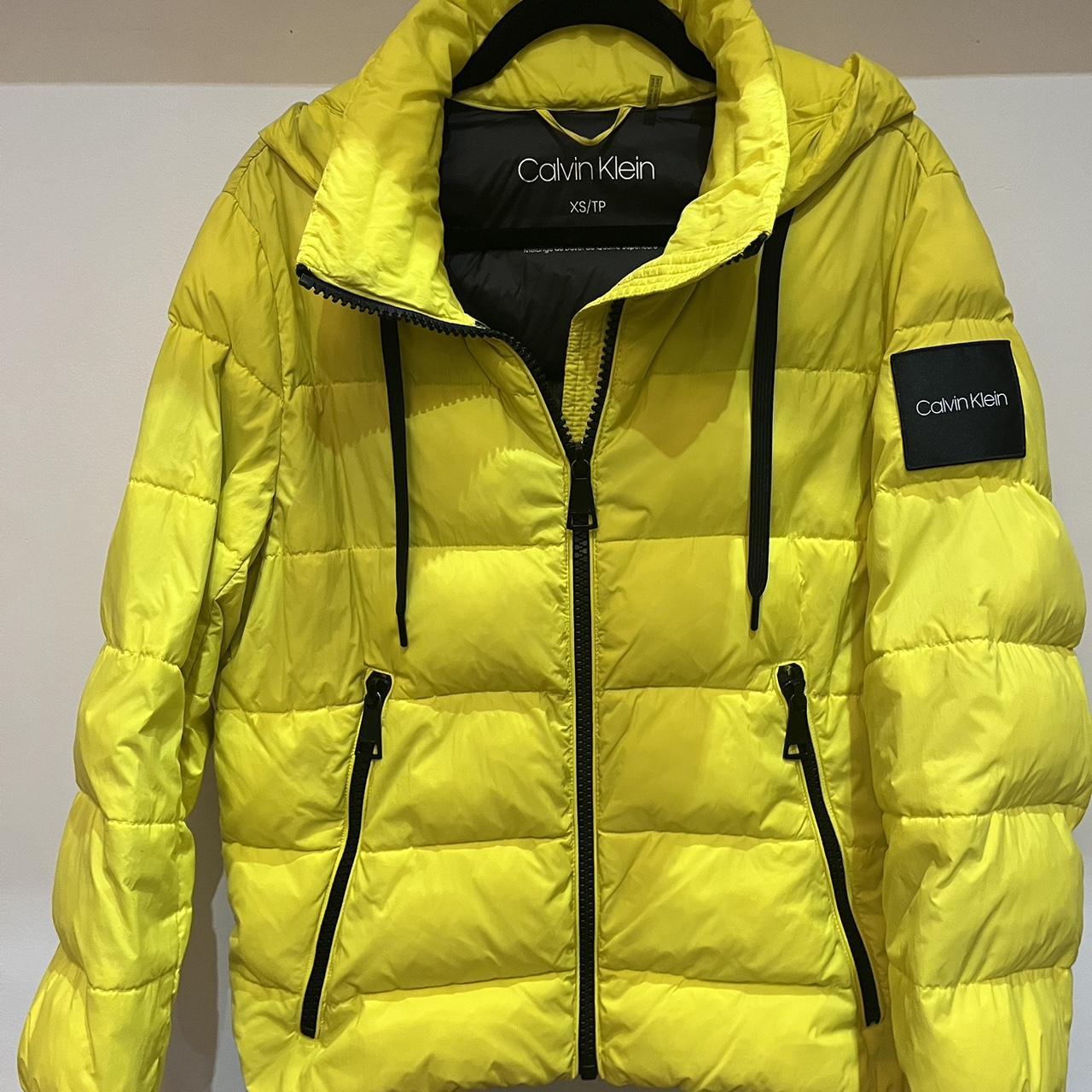 Calvin klein yellow online jacket