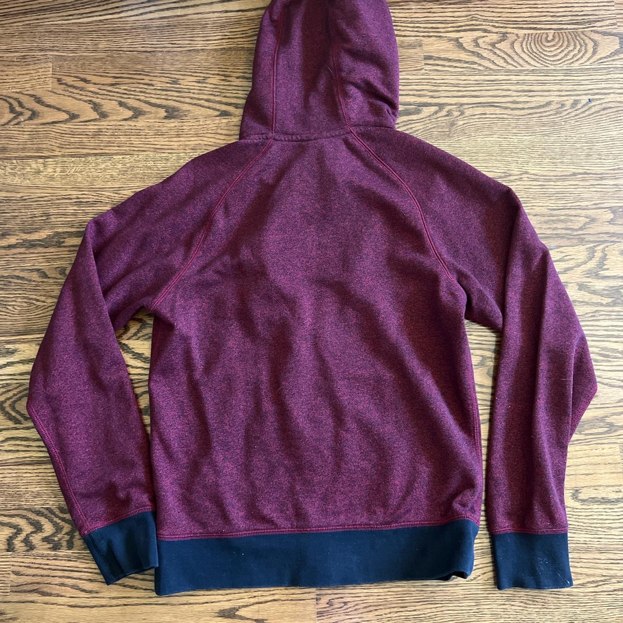 Burgundy nike mens on sale hoodie