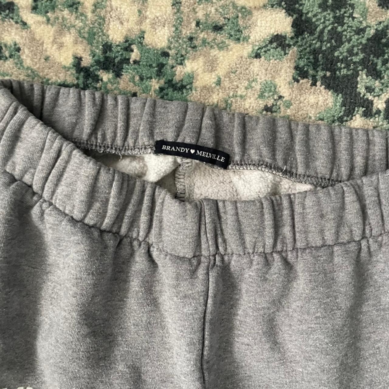 Brandy Melville Women's Grey Joggerstracksuits Depop