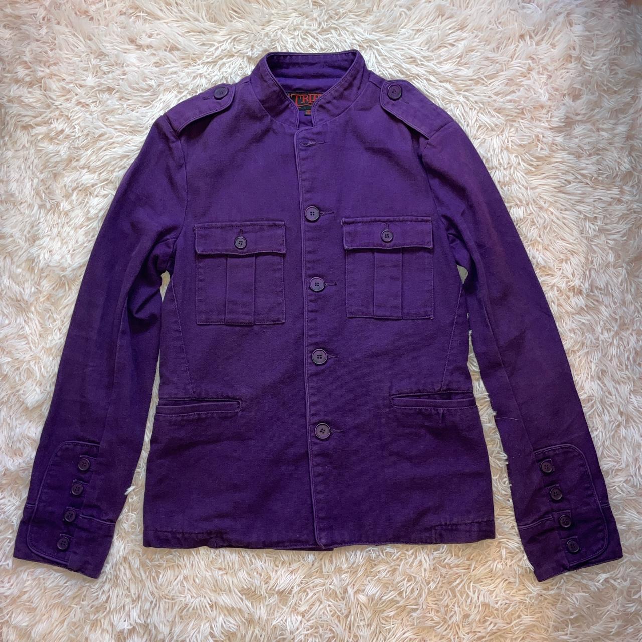 Tripp Nyc purple jacket, unisex