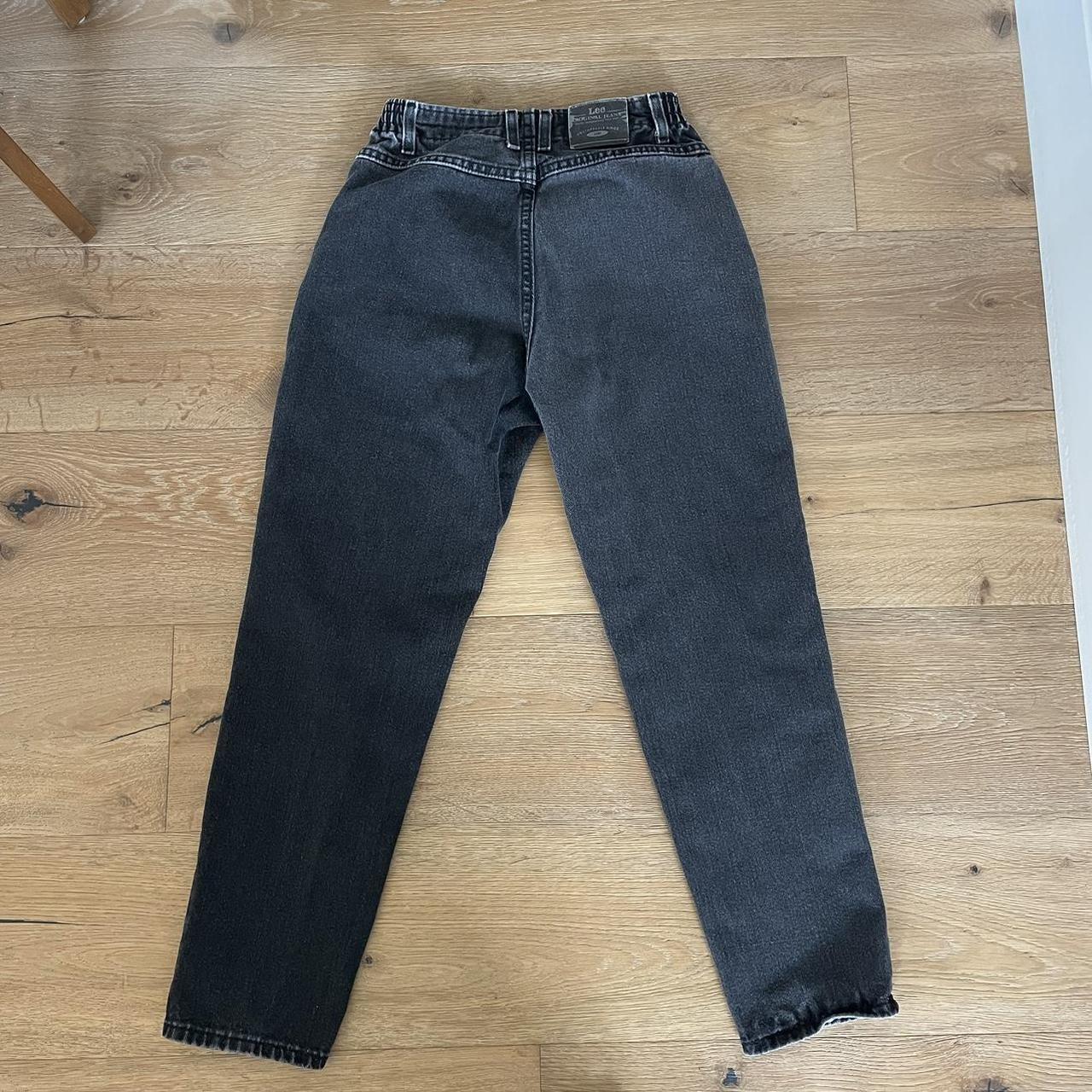 Vintage black Lee jeans. Size 25. Perfect condition.... - Depop