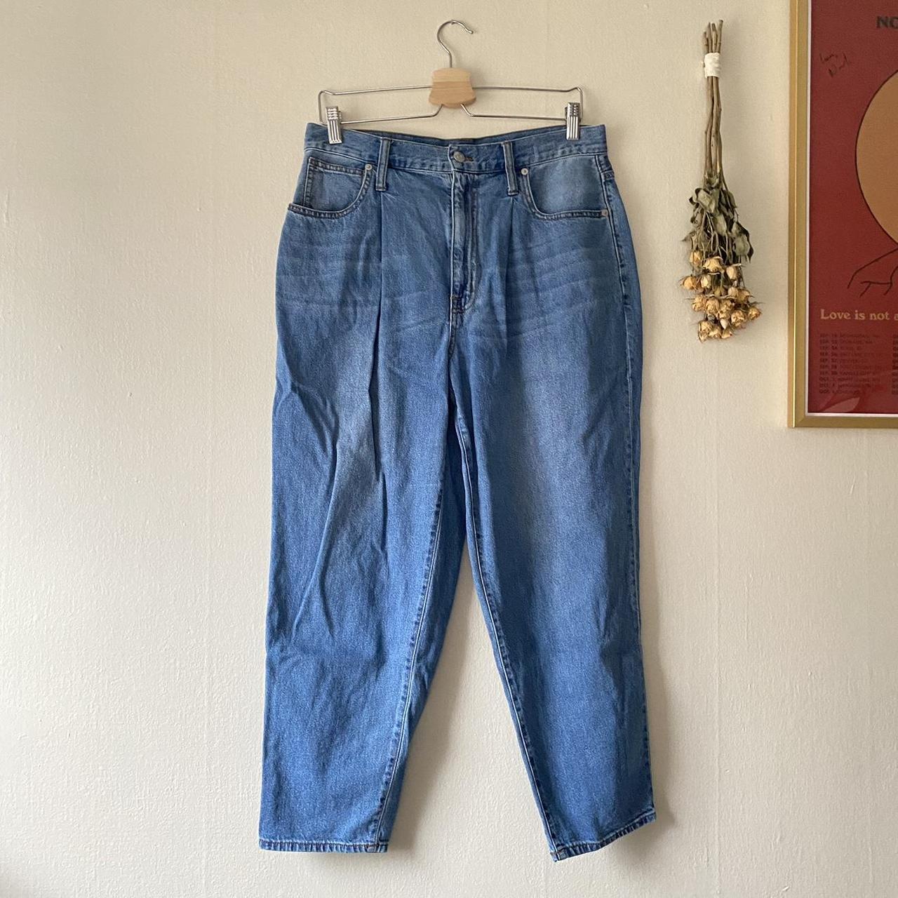 Madewell Baggy Tapered Jeans in Jewell outlet Wash