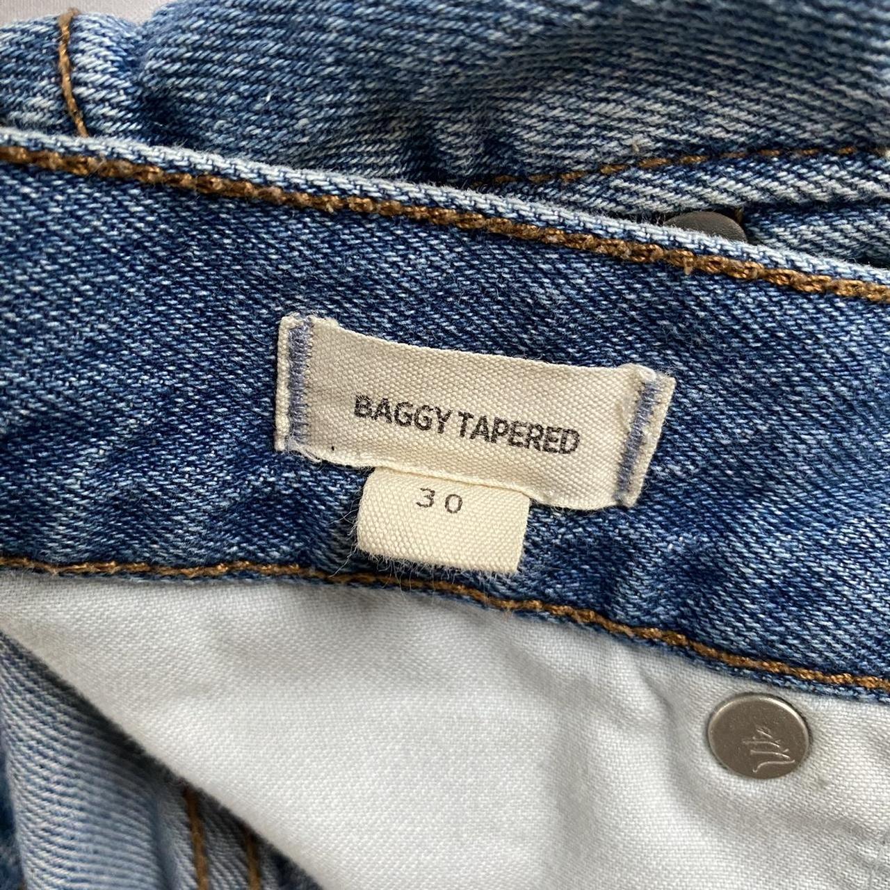 Madewell Baggy Tapered Jeans in Jewell cheapest Wash