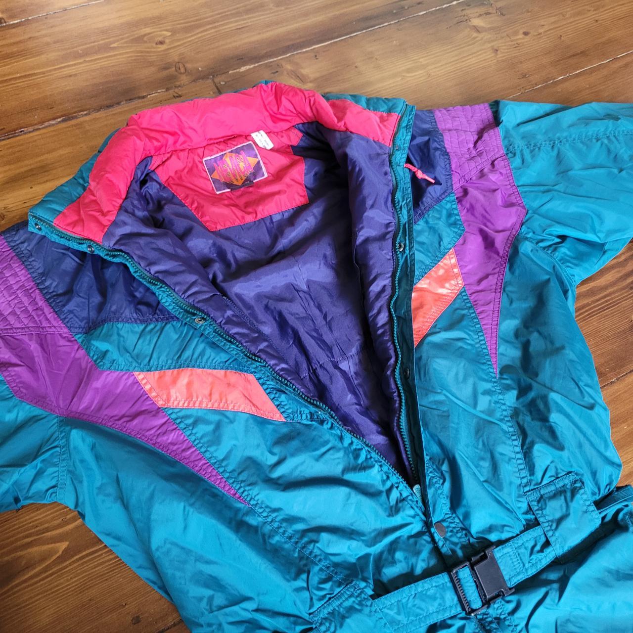 Mens Nevica FS11 ski suit all in one turquoise... - Depop