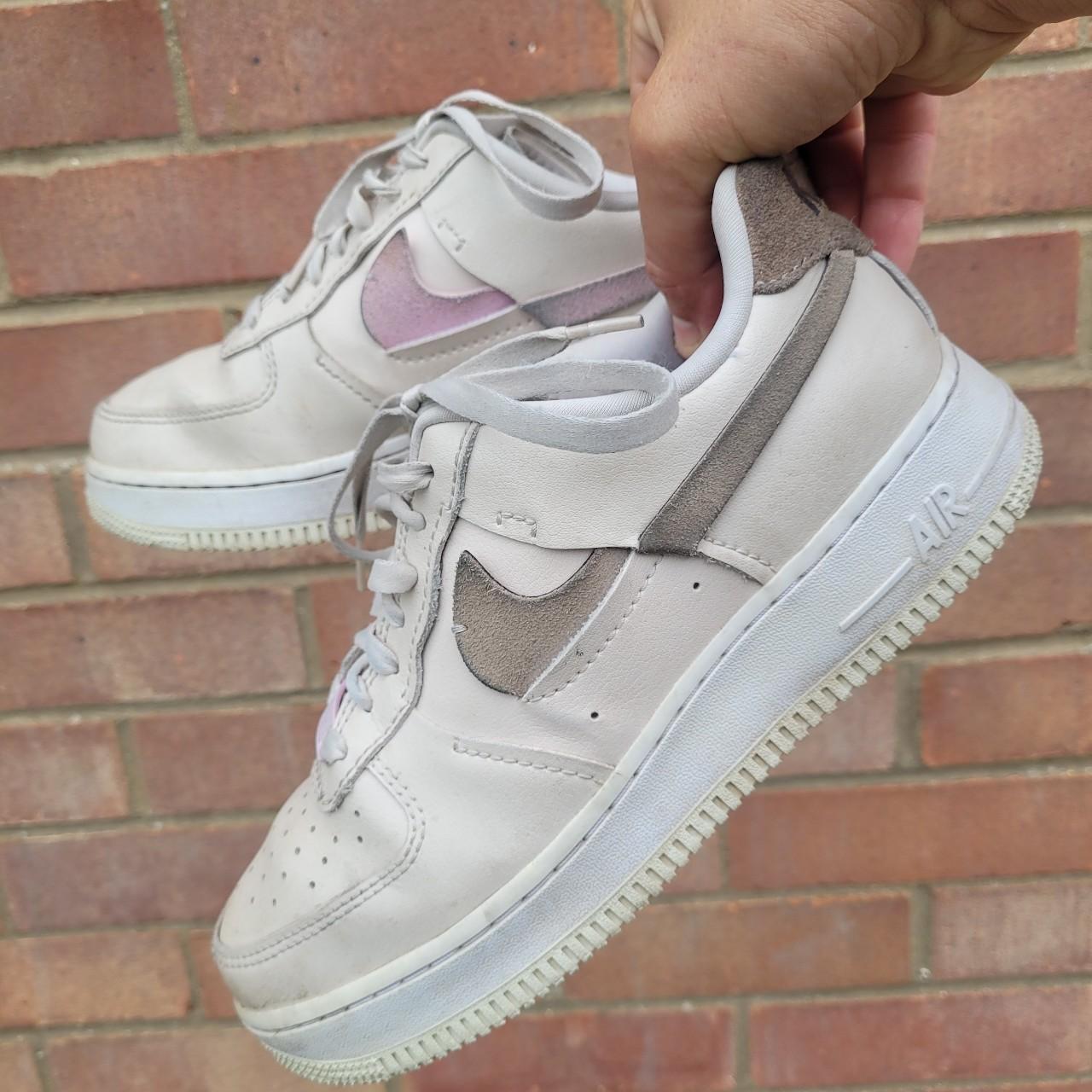 Nike Air Force 1 LXX Light vandalised Orewood Brown... - Depop