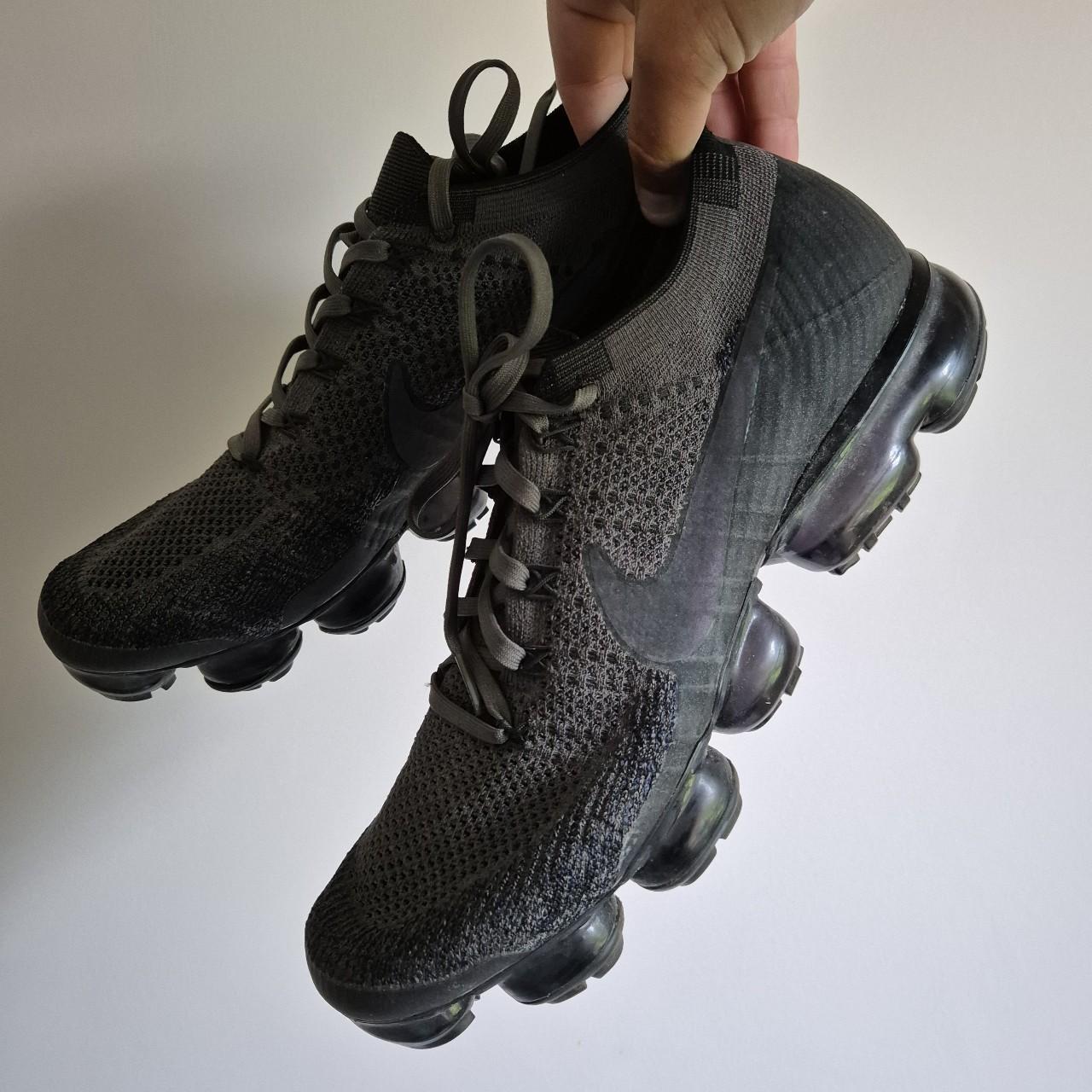 Nike Air Vapormax Flyknit Midnight Fog Grey Black