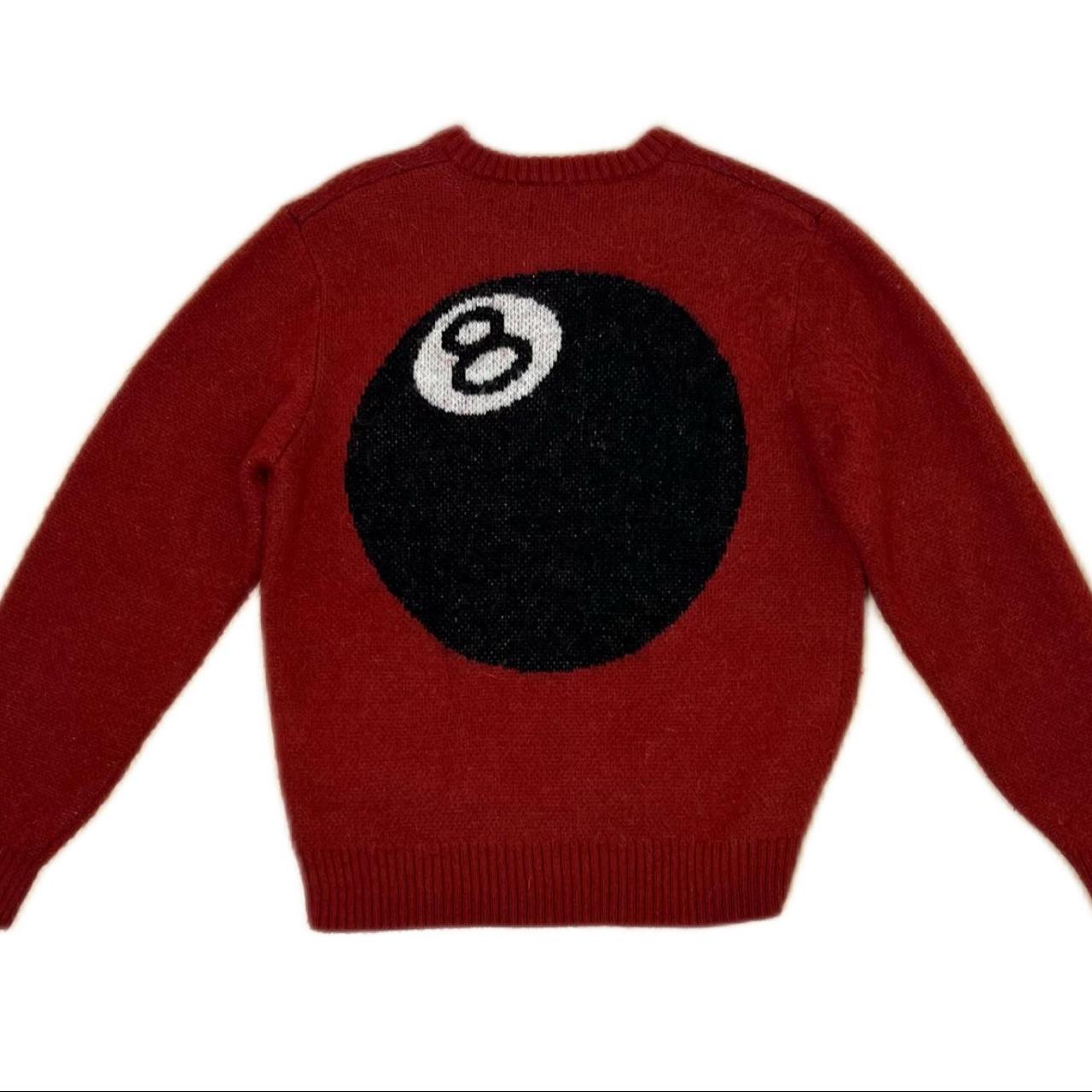 Stussy mohair magic 8ball sweater 🎱 marked size XL... - Depop