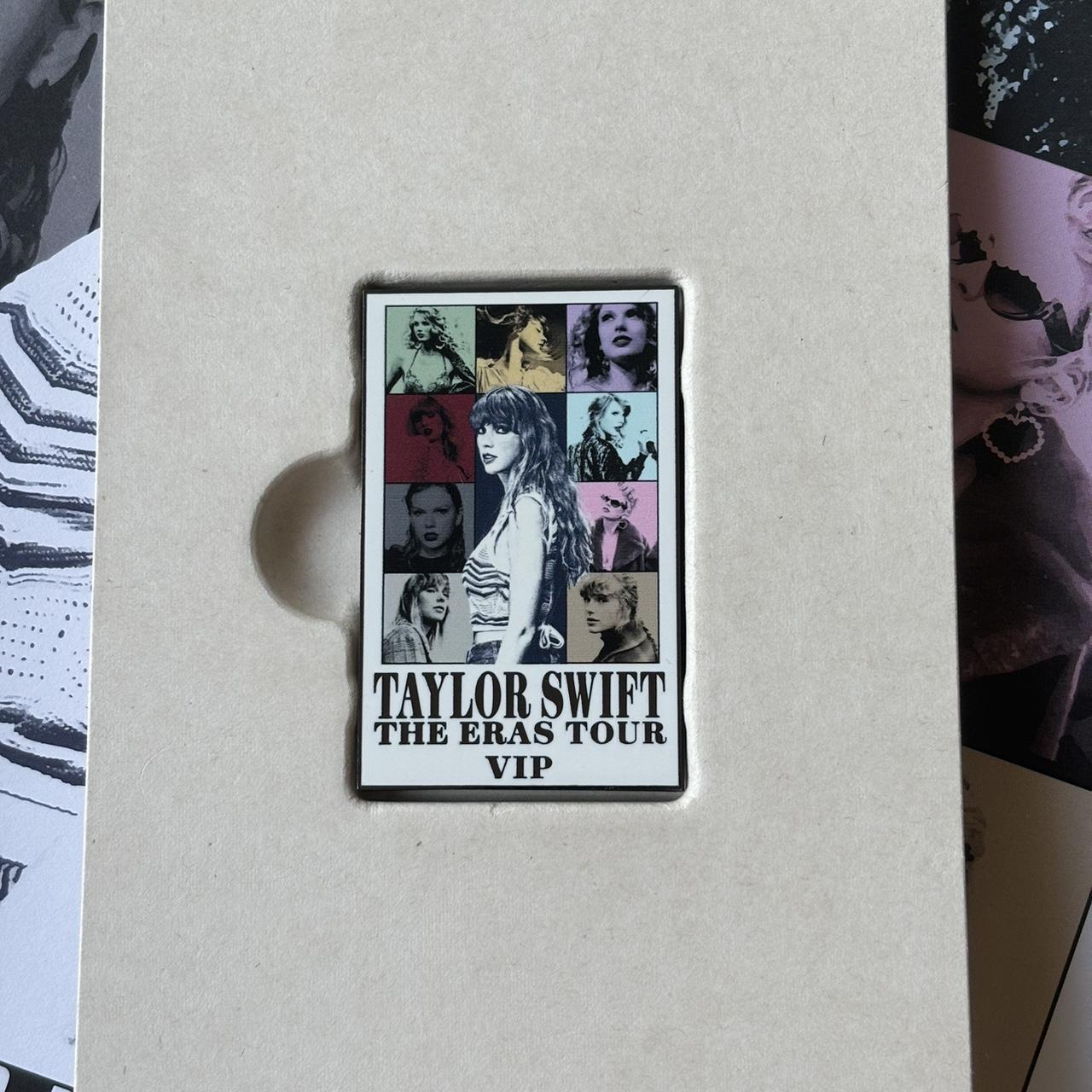 Taylo popular swift the eras tour vip printed paper ticket trinket