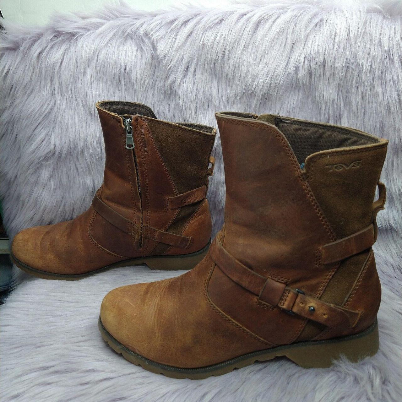 Teva De La Vina high quality Ankle Leather Booties Size 7.5