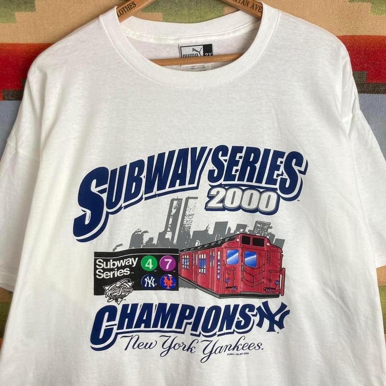 vintage 2000 Y2K NY Subway Showdown MLB - Depop