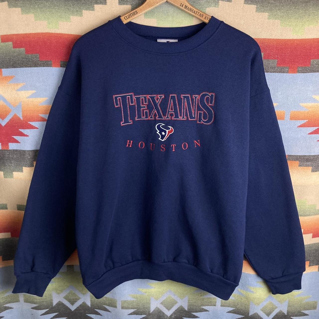 Vintage Houston Texans NFL Football Hoodie - Depop