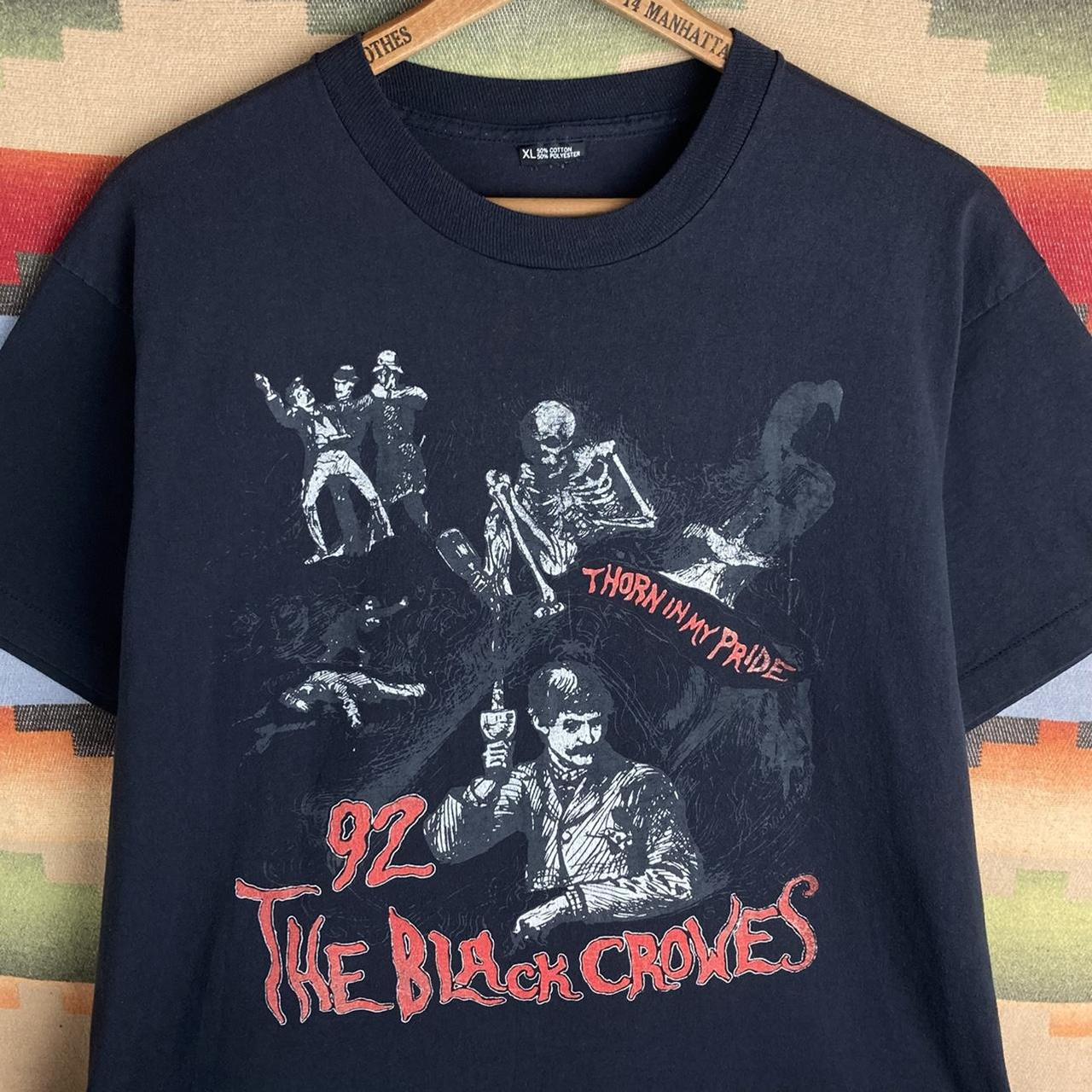 Vintage 90s 1992 The Black Crowes Thorn in My Pride... - Depop