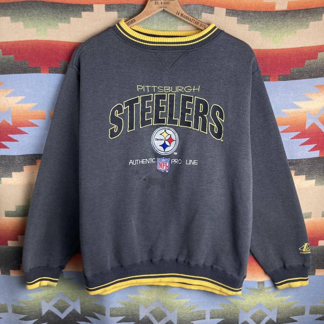 Vintage 90's Embroidered Pittsburgh Steelers - Depop