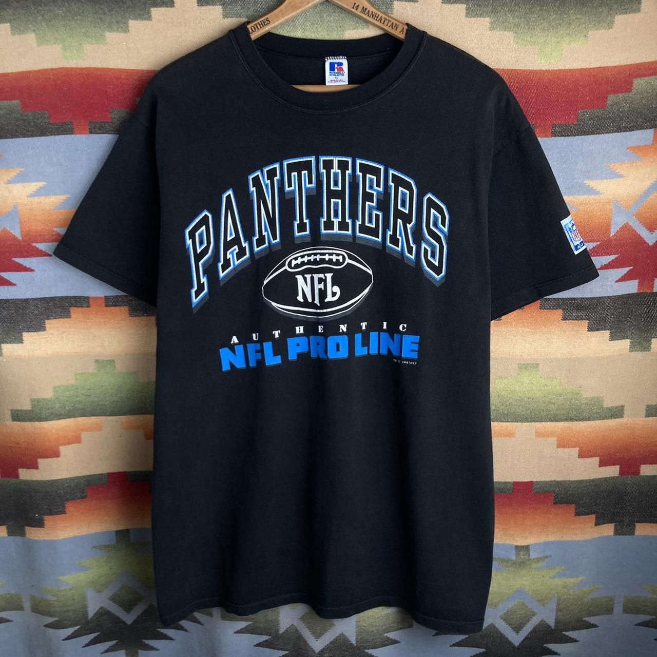 Nutmeg Mills Carolina Panthers NFL 90s Vintage - Depop  Carolina  panthers shirt, Vintage sportswear, Vintage shirts