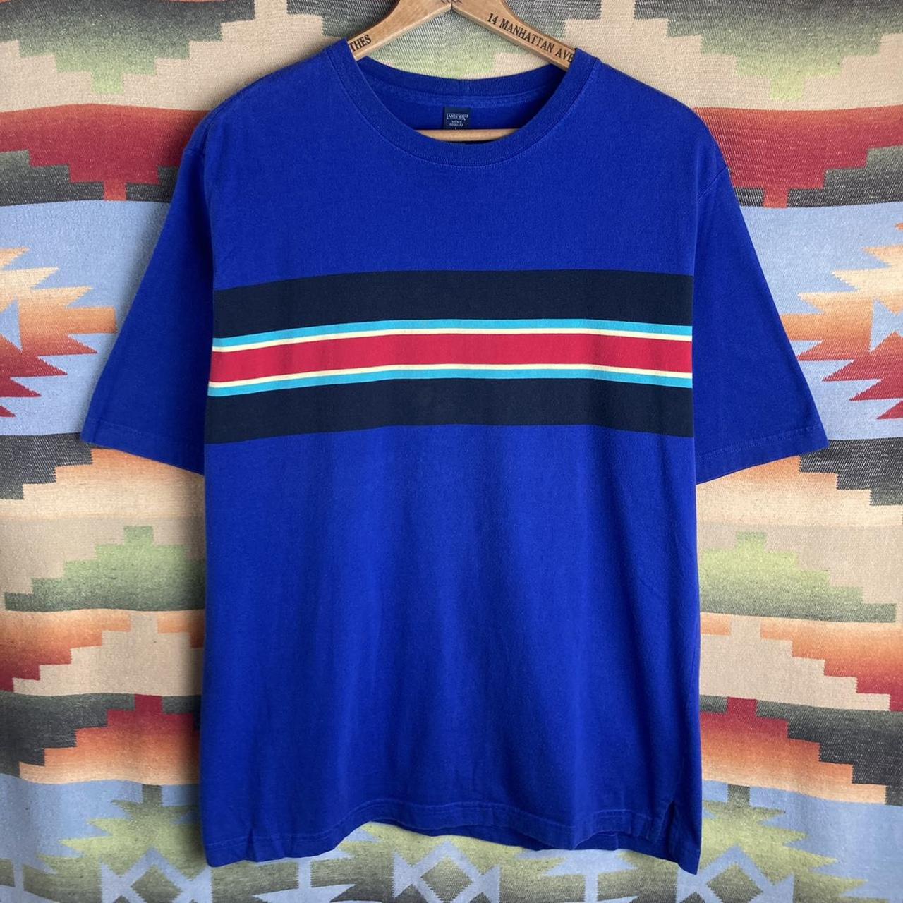 Lands' End Men's Blue Tshirt Depop