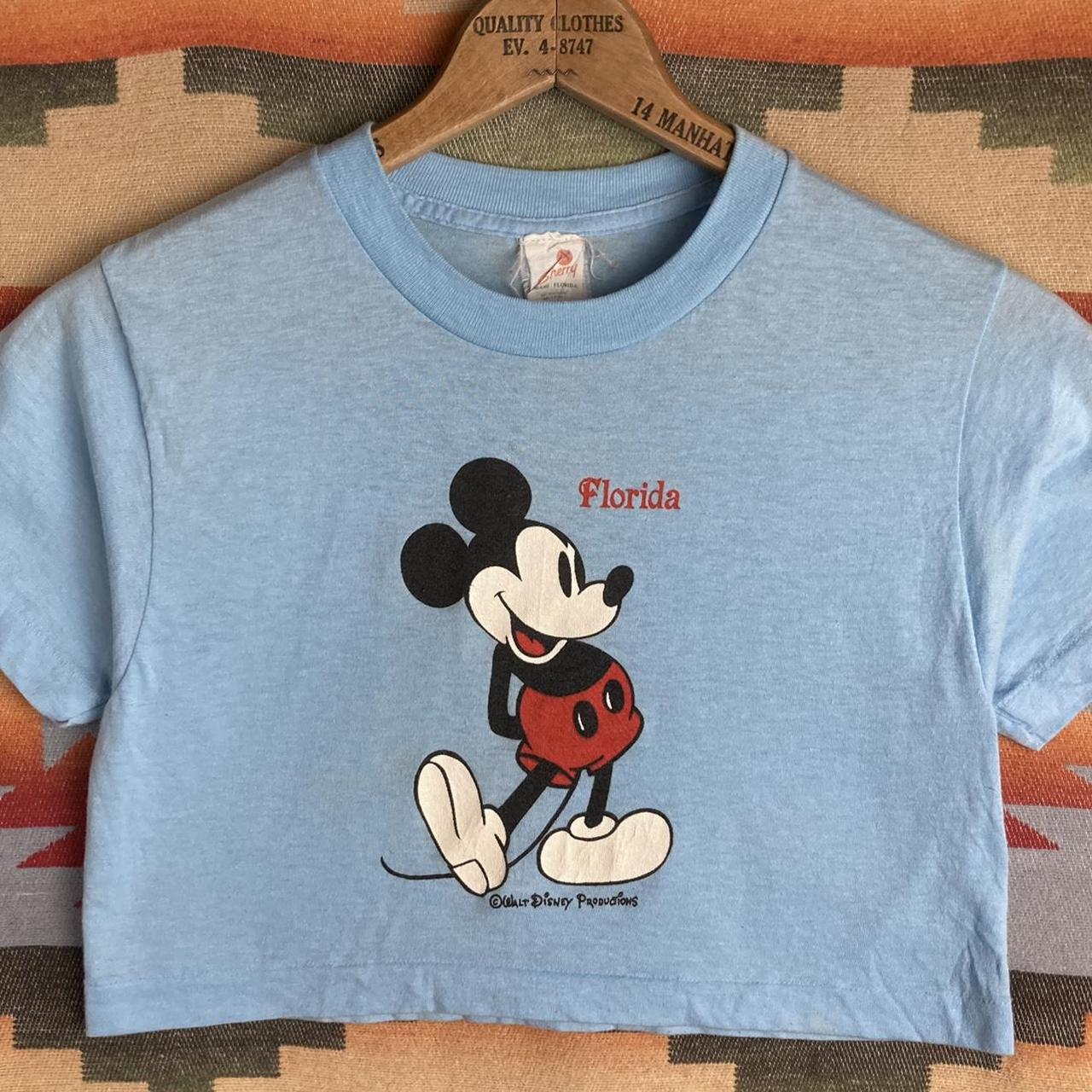 Vintage Mickey Mouse Miami Florida Single Stitch T-Shirt