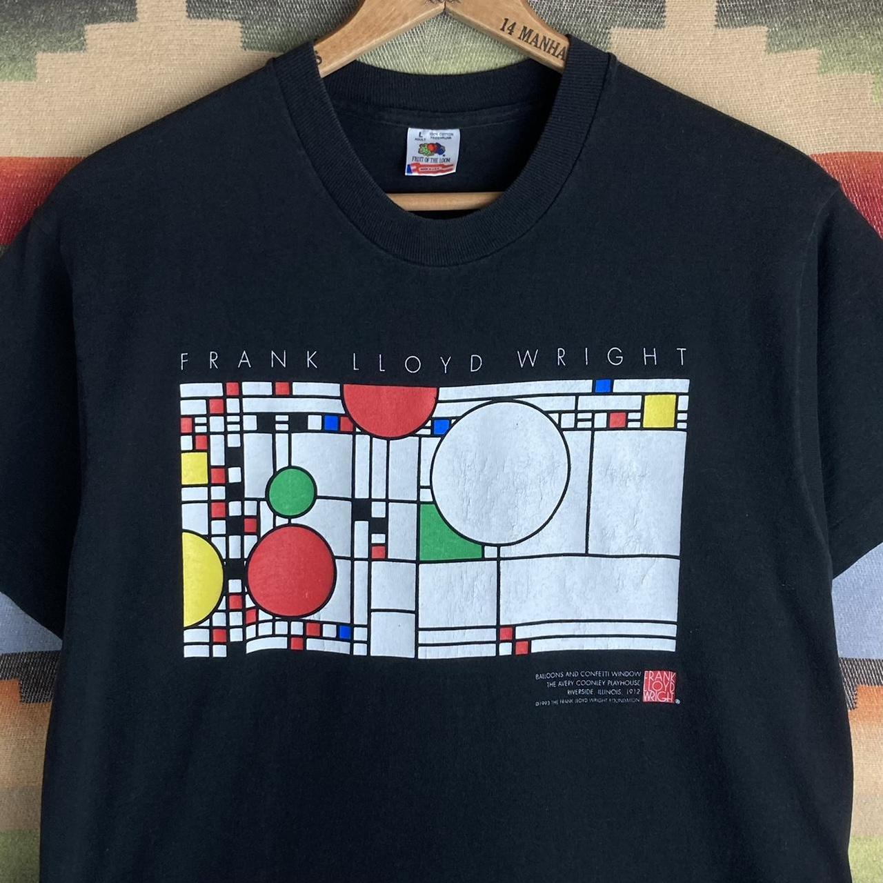 新品?正規品 90s ビンテージ フランクロイドライト 93年 アートTシャツ