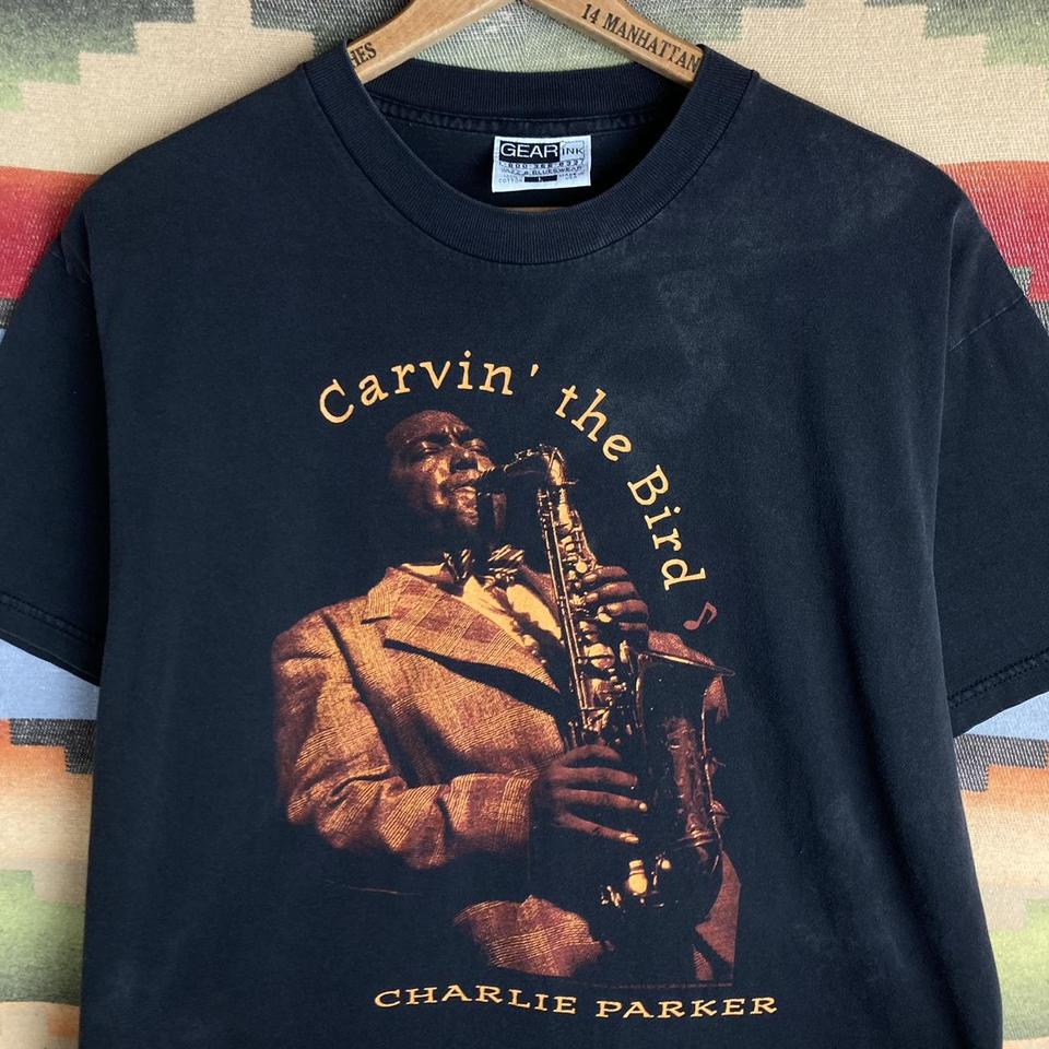 Vintage 90s 1994 Charlie Parker Saxophone Jazz - Depop