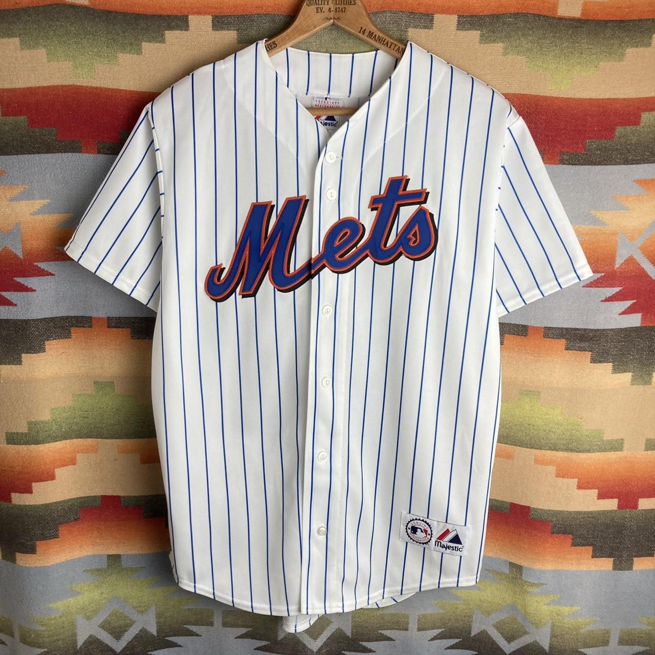 New York Mets Johan Santana Majestic T Shirt Jersey